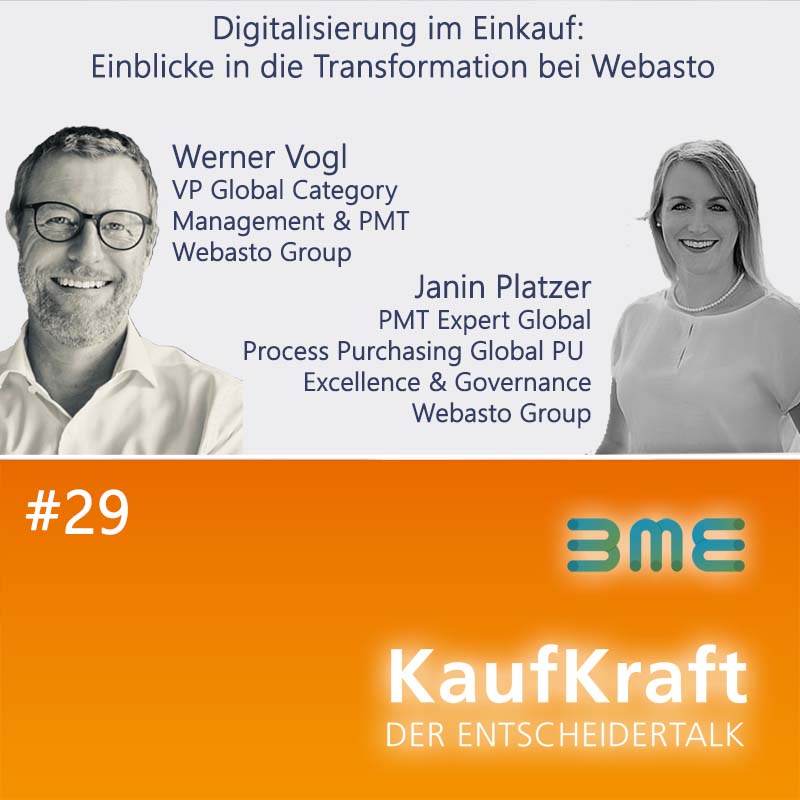 Digitalisierung im Einkauf: Einblicke in die Transformation bei Webasto