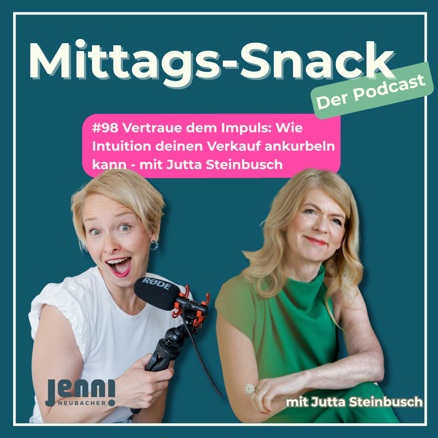 #98 Vertraue dem Impuls: Wie Intuition deinen Verkauf ankurbeln kann - mit Jutta Steinbusch