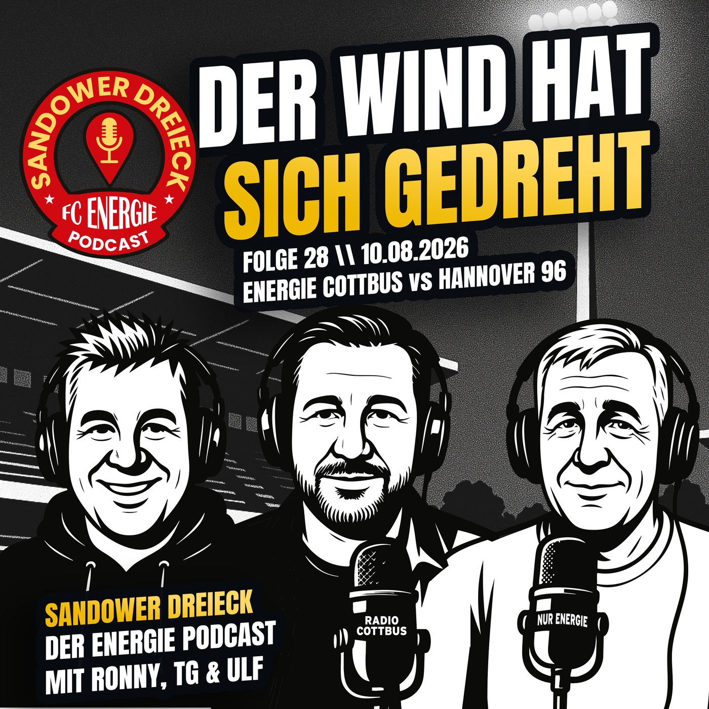 Der Wind hat sich gedreht | Sandower Dreieck - Der Energie Cottbus-Podcast