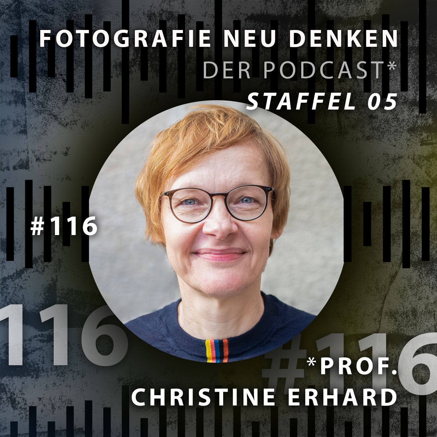 #116 Prof. Christine Erhard »Ich konstruiere komplette Räume vor der Kamera.«