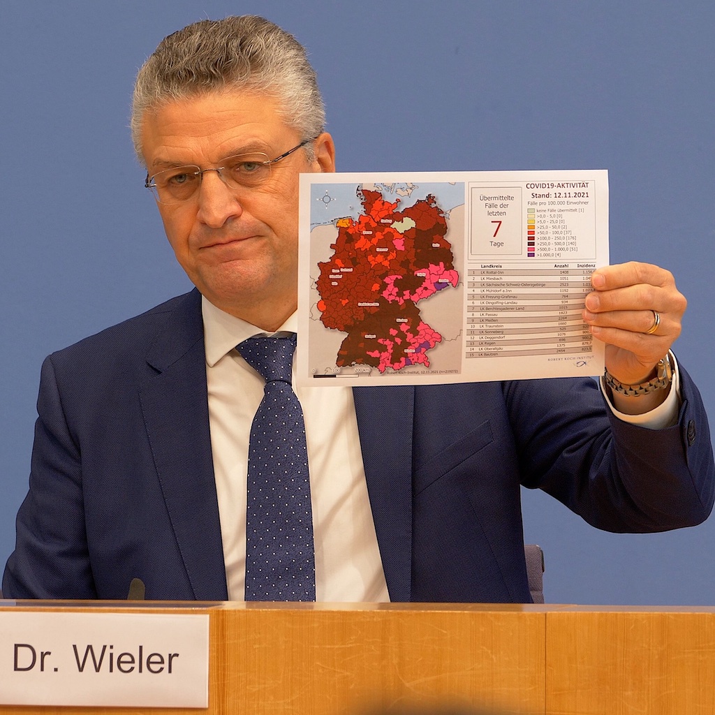 BPK - Corona-Lage mit Spahn & Wieler - 12. November 2021