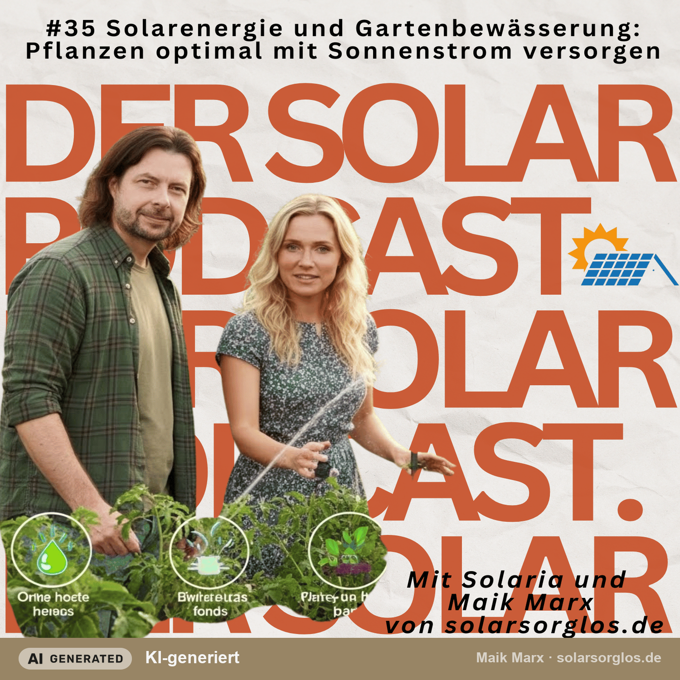 #35 Solarenergie und Gartenbewässerung: Pflanzen optimal mit Sonnenstrom versorgen