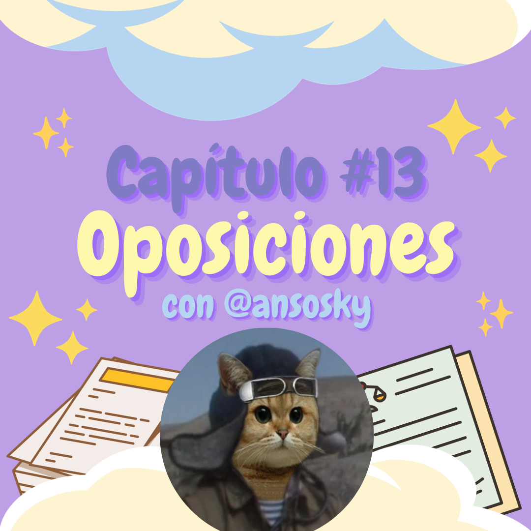 # 13 Oposiciones con @Ansosky | Estudio WiWi