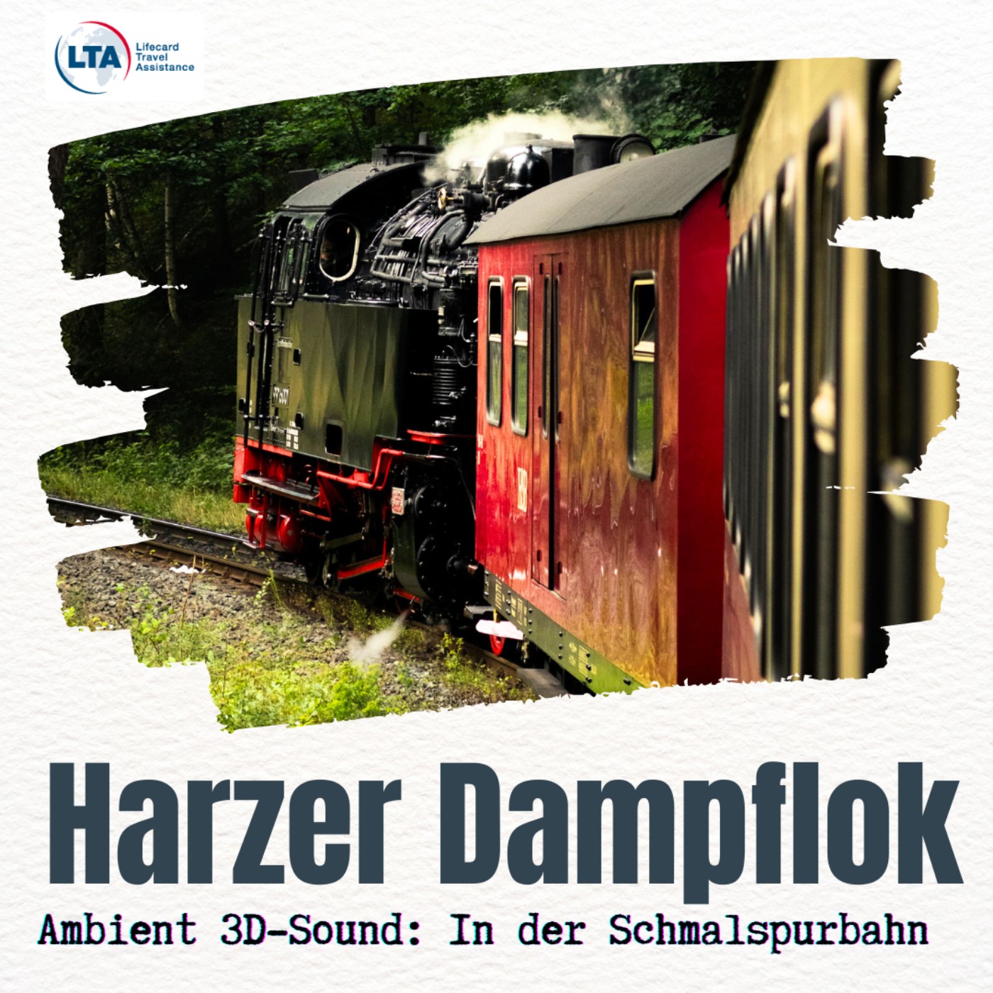 ASMR Fahrt in der Harzer Schmalspurbahn: Ambient 3D-Sound zum Einschlafen