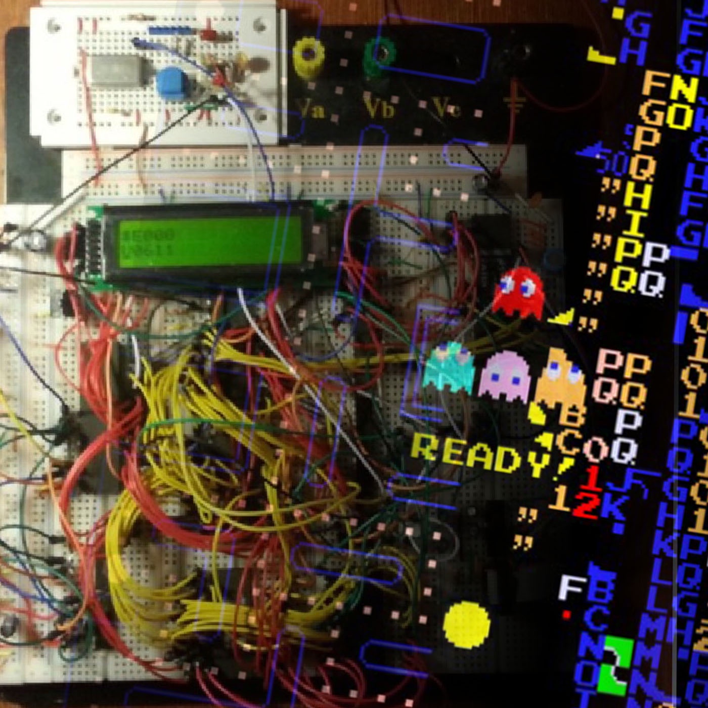 Das 8-bit-Steckschwein mit Pacman