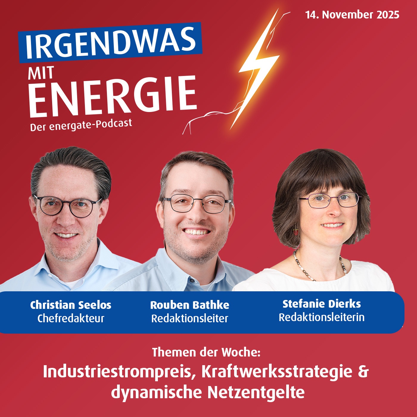 News-Update vom 14. November 2025 - Neue Eckpunkte für die Kraftwerksstrategie