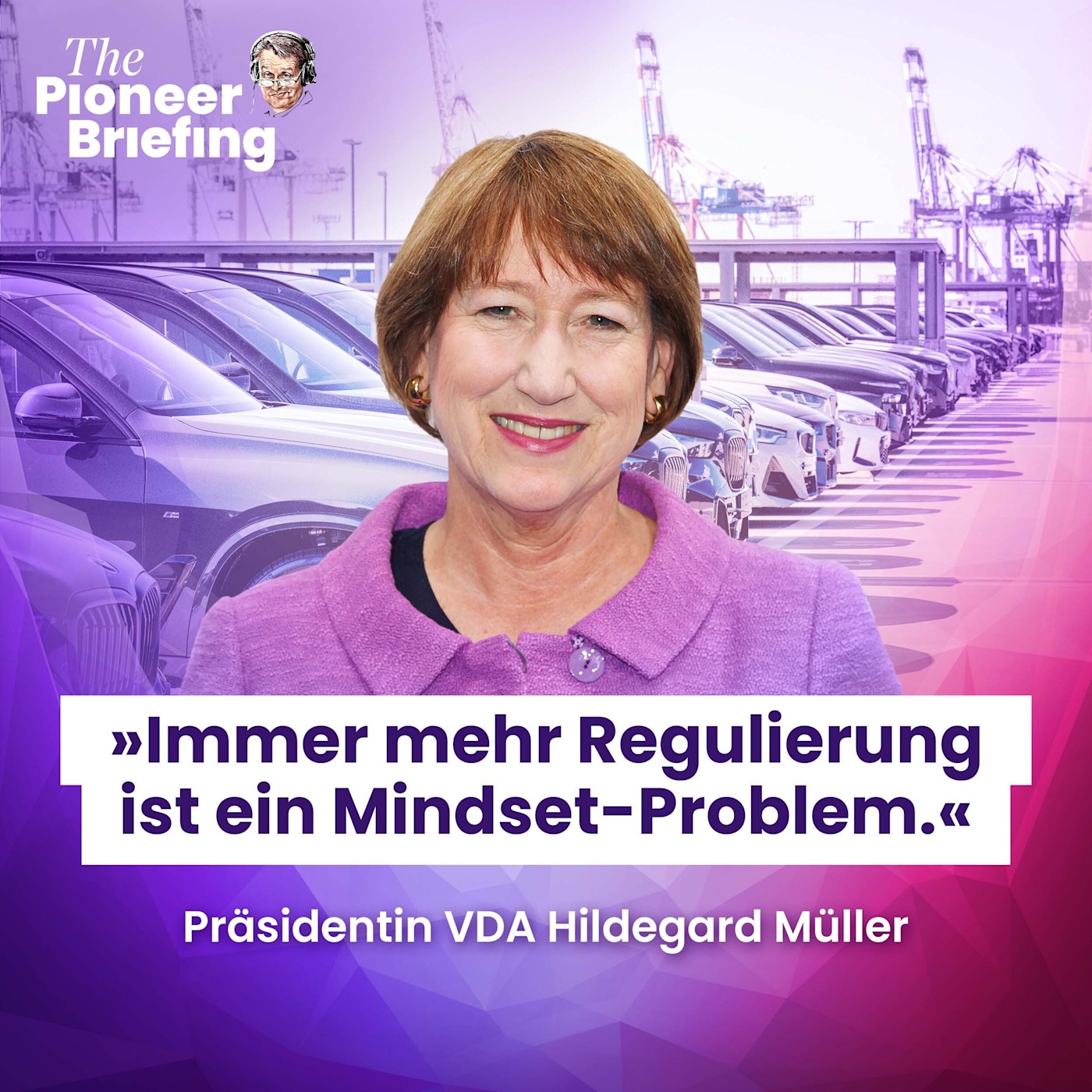 Hildegard Müller: „Deutsche Autos bleiben. Made-In-Germany vielleicht nicht.