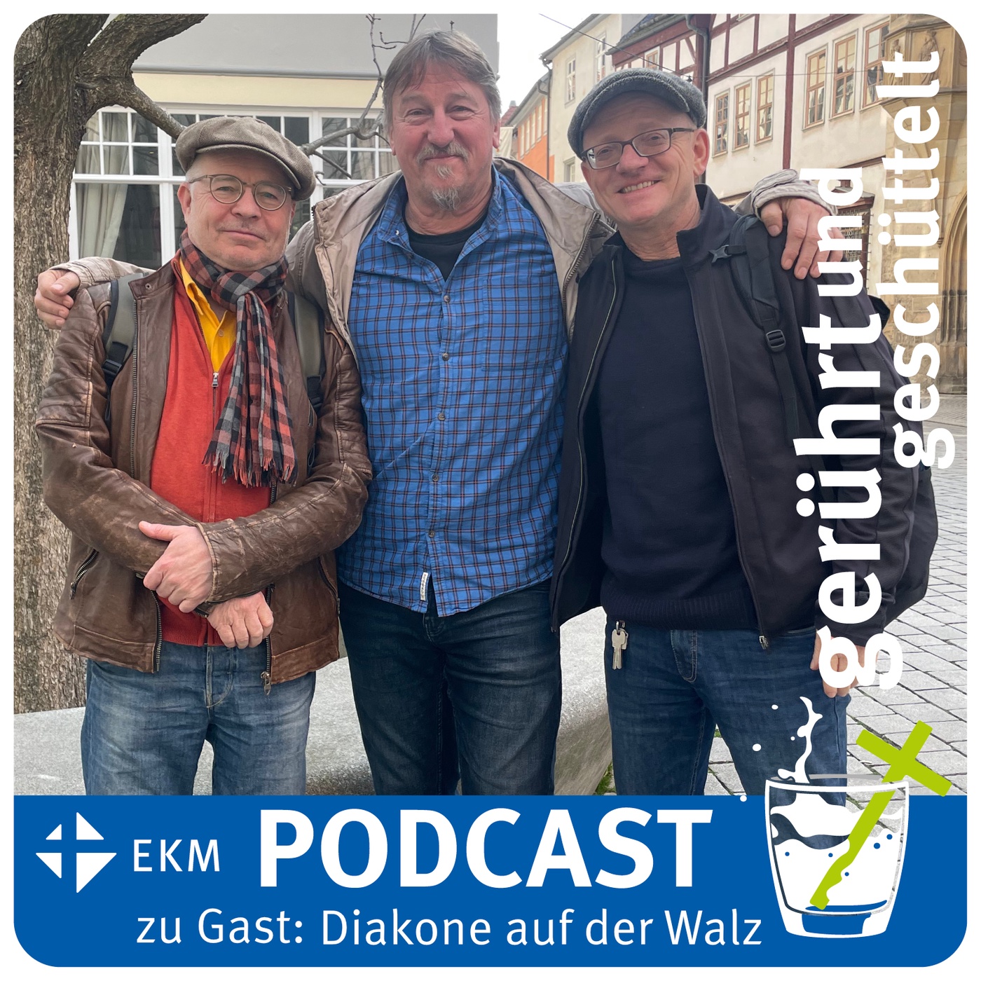 Gespräch mit drei Diakonen auf der Walz