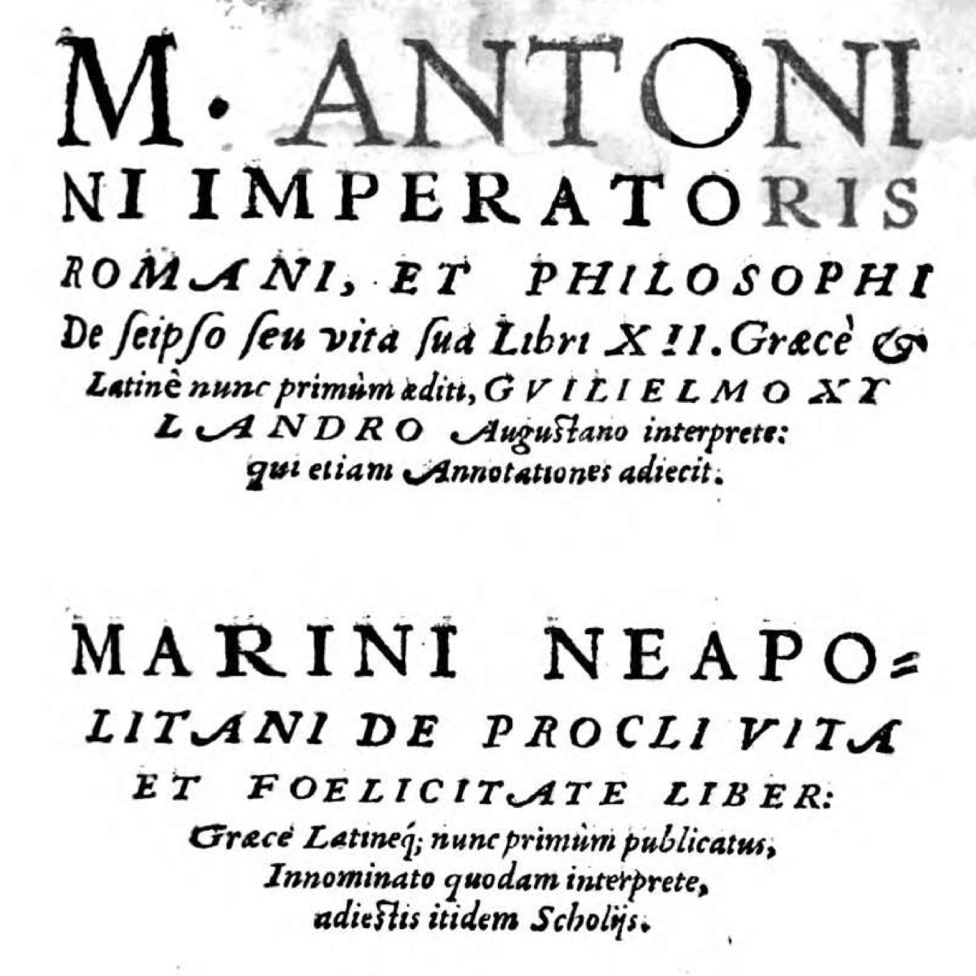 Y-010: Einige Zitate aus Marc Aurels 