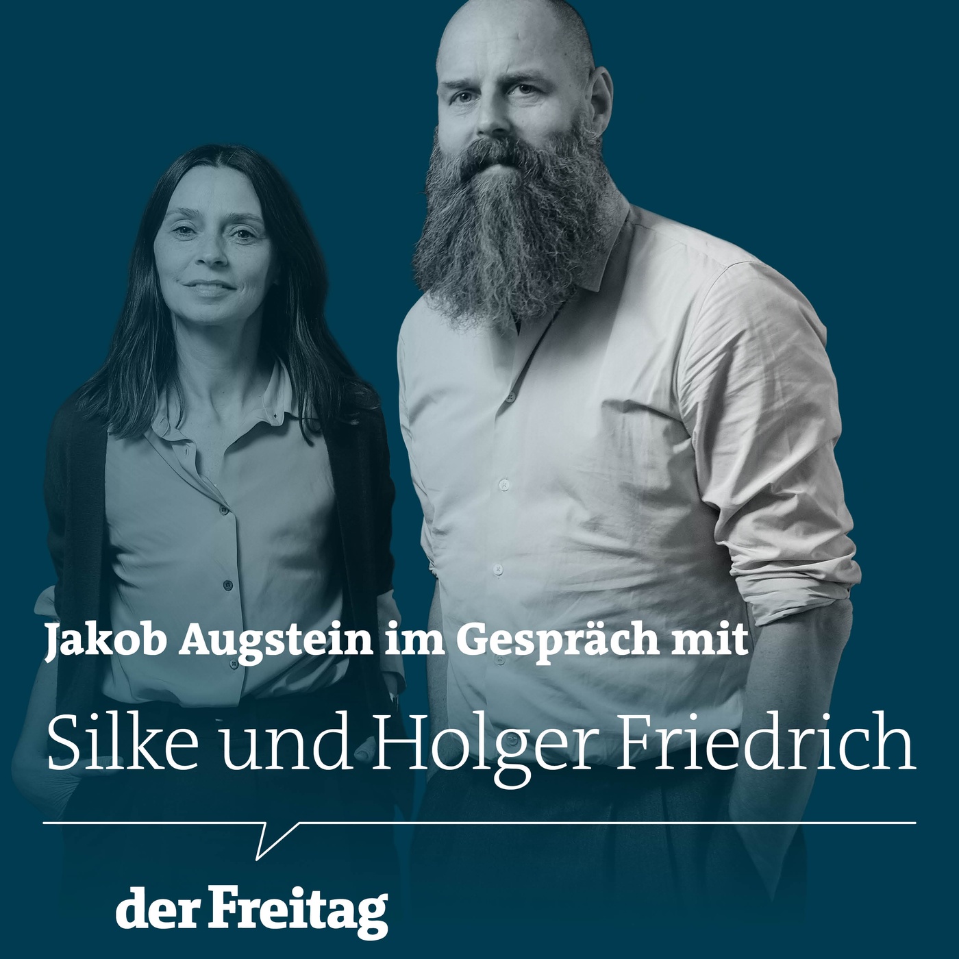 Jakob Augstein im Gespräch mit Silke und Holger Friedrich