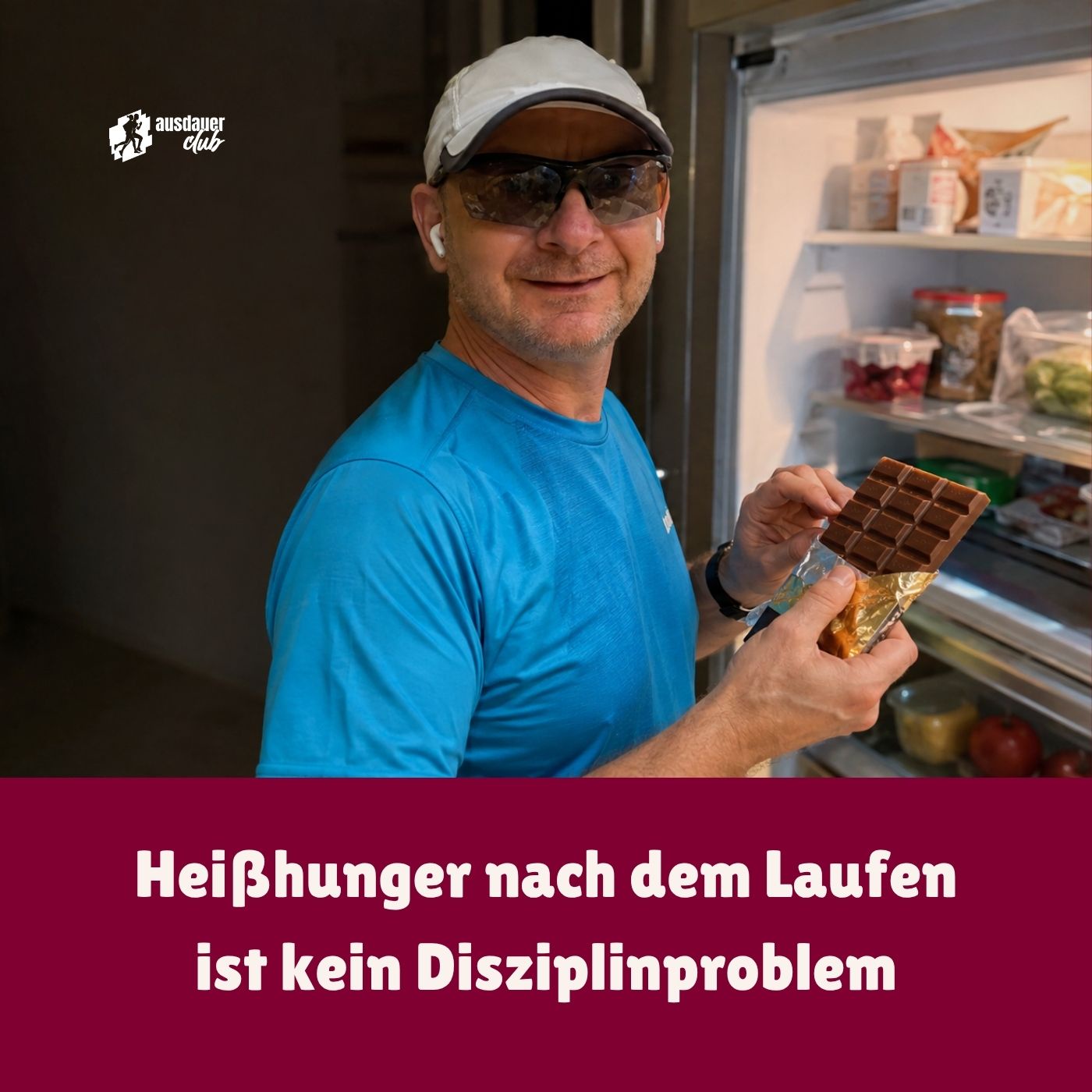 Heißhunger nach dem Laufen ist kein Disziplinproblem