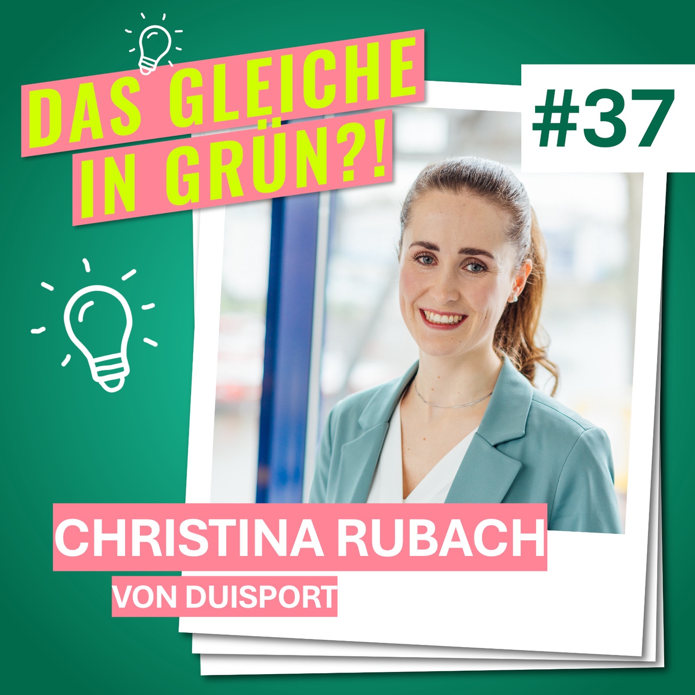 Christina Rubach von duisport über ESG, Landstrom und die Auswirkung des Klimawandels auf die Binnenschifffahrt (#37)