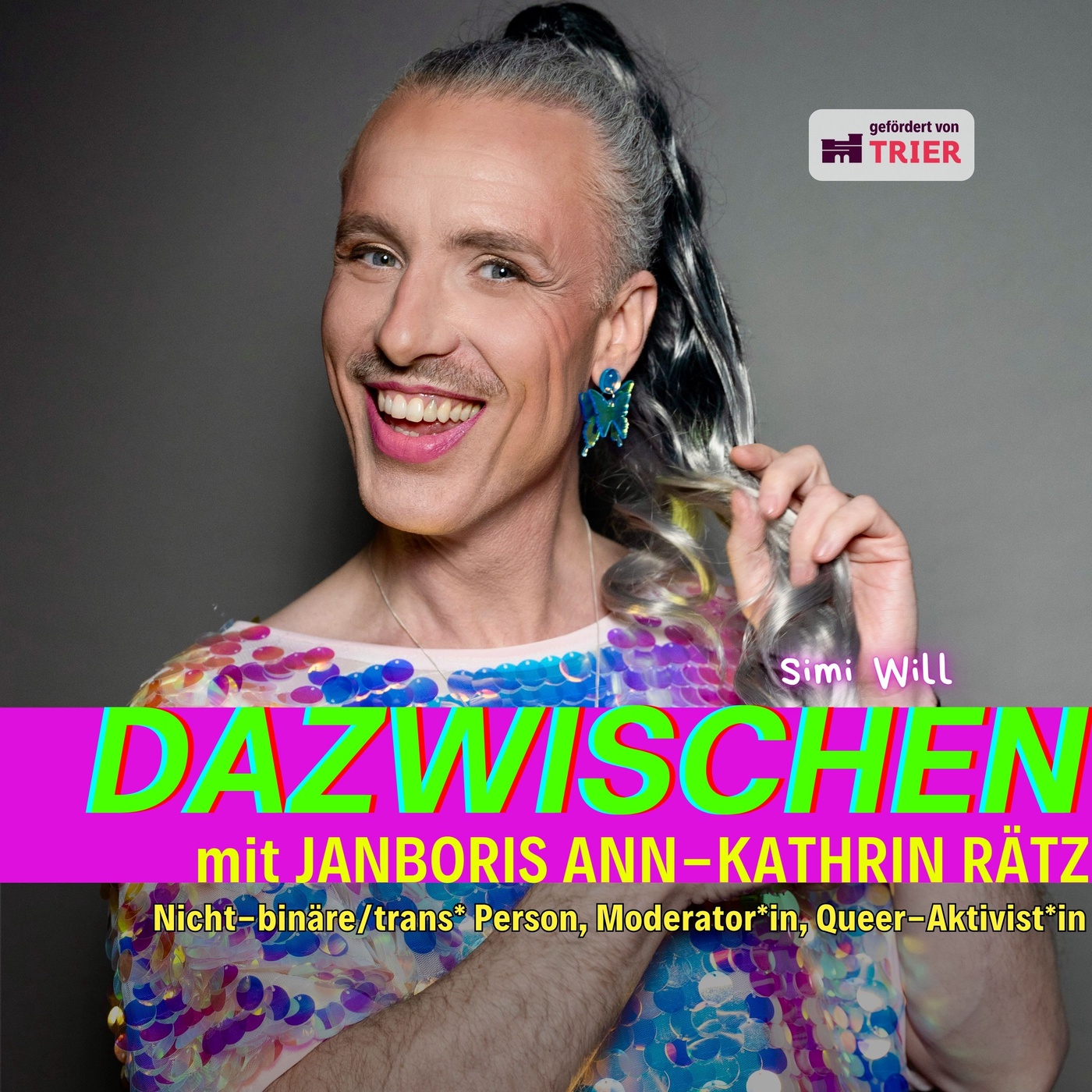 Janboris Ann-Kathrin Rätz (nicht-binäre/trans* Person, Modertaor*in, Queer-Aktivist*in)