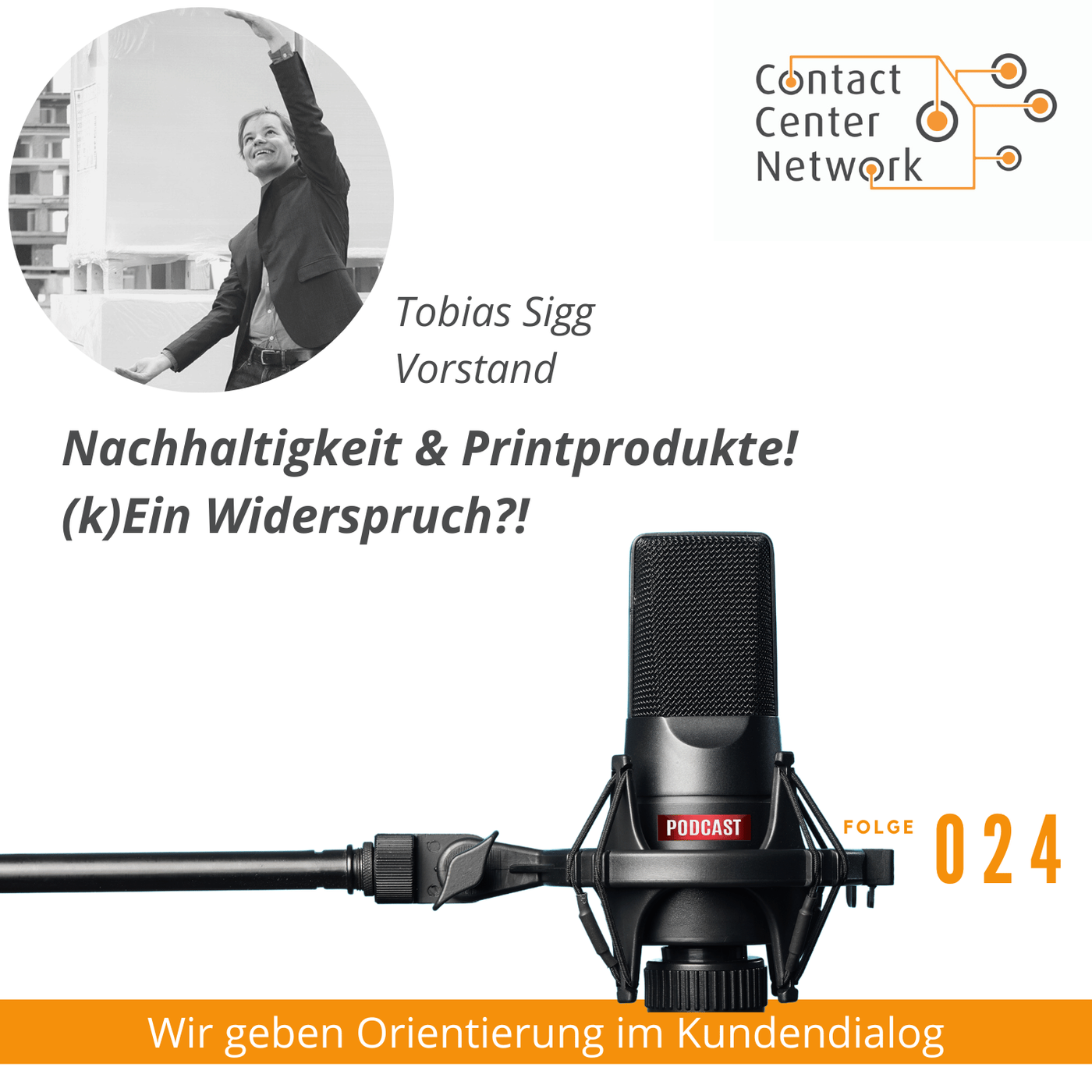 CCN-Podcast #24: Nachhaltigkeit & Printprodukte! (k)Ein Widerspruch?! - mit Tobias Sigg