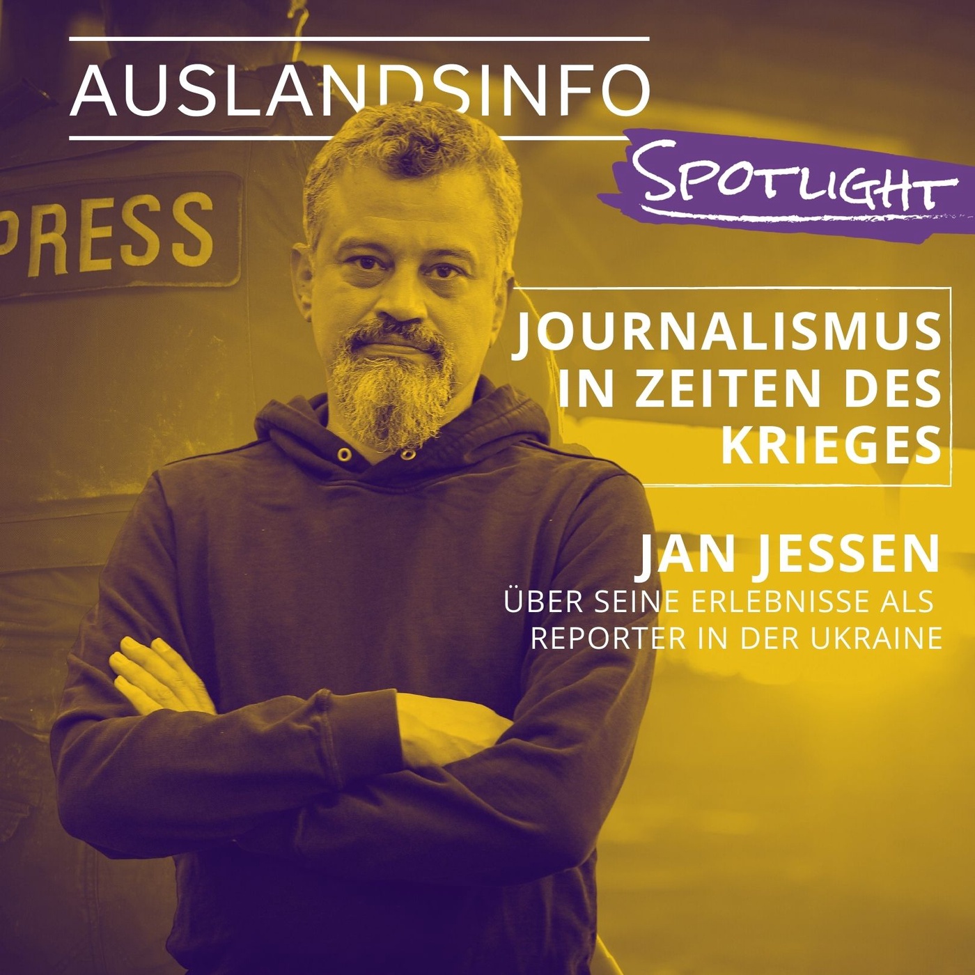 Journalismus in Zeiten des Krieges – Reporter Jan Jessen über seine Erlebnisse in der Ukraine