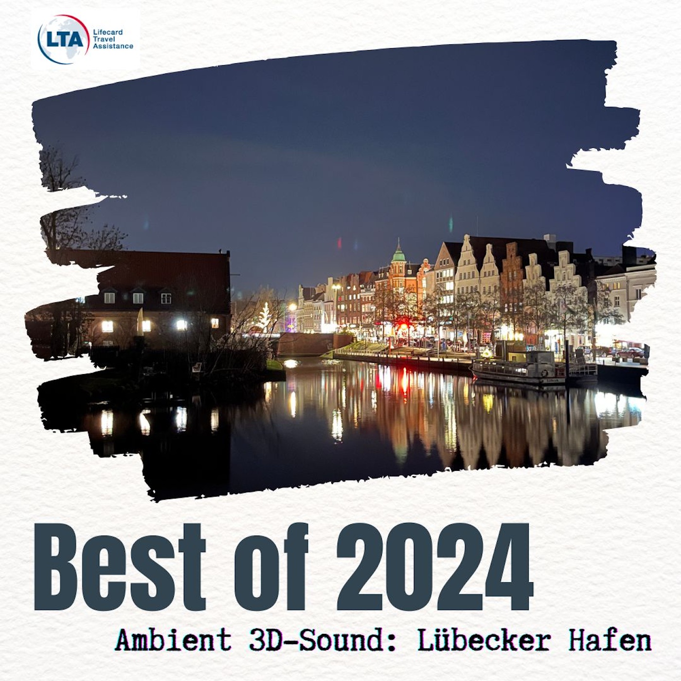 ASMR Wellen und Möwenkreischen am Lübecker Hafen: Ambient 3D-Sound zum Einschlafen