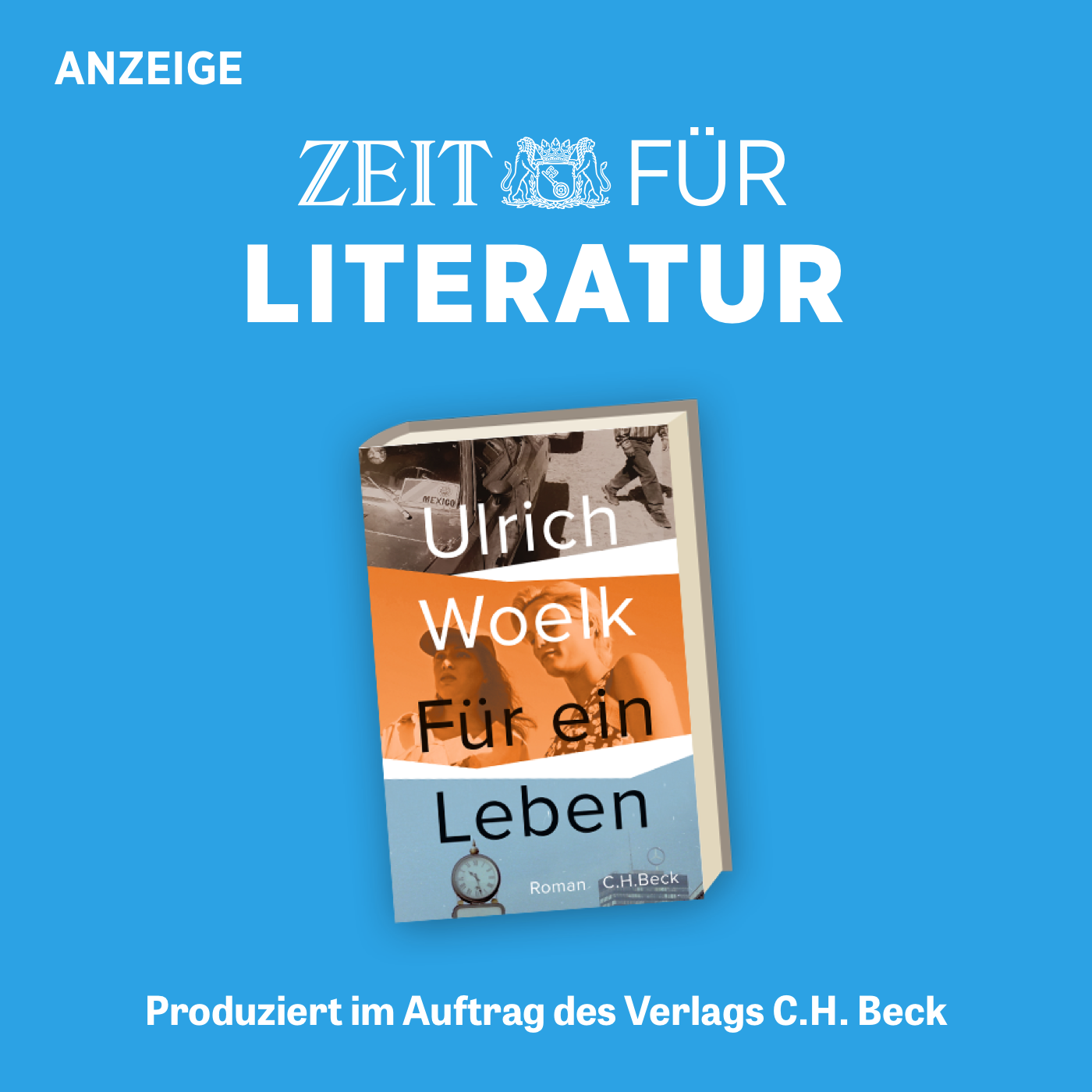 ZEIT für Literatur mit Ulrich Woelk