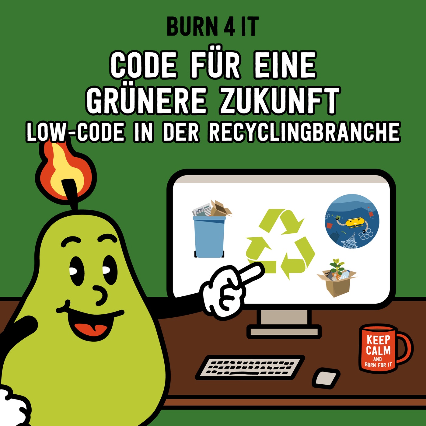 Code für eine grünere Zukunft: Low-Code in der Recyclingbranche