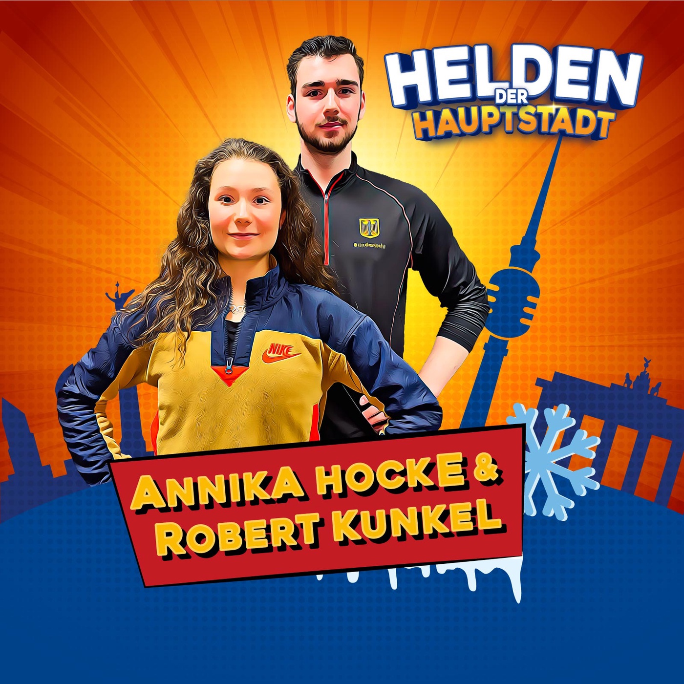 Annika Hocke und Robert Kunkel: Eiszeit in Berlin
