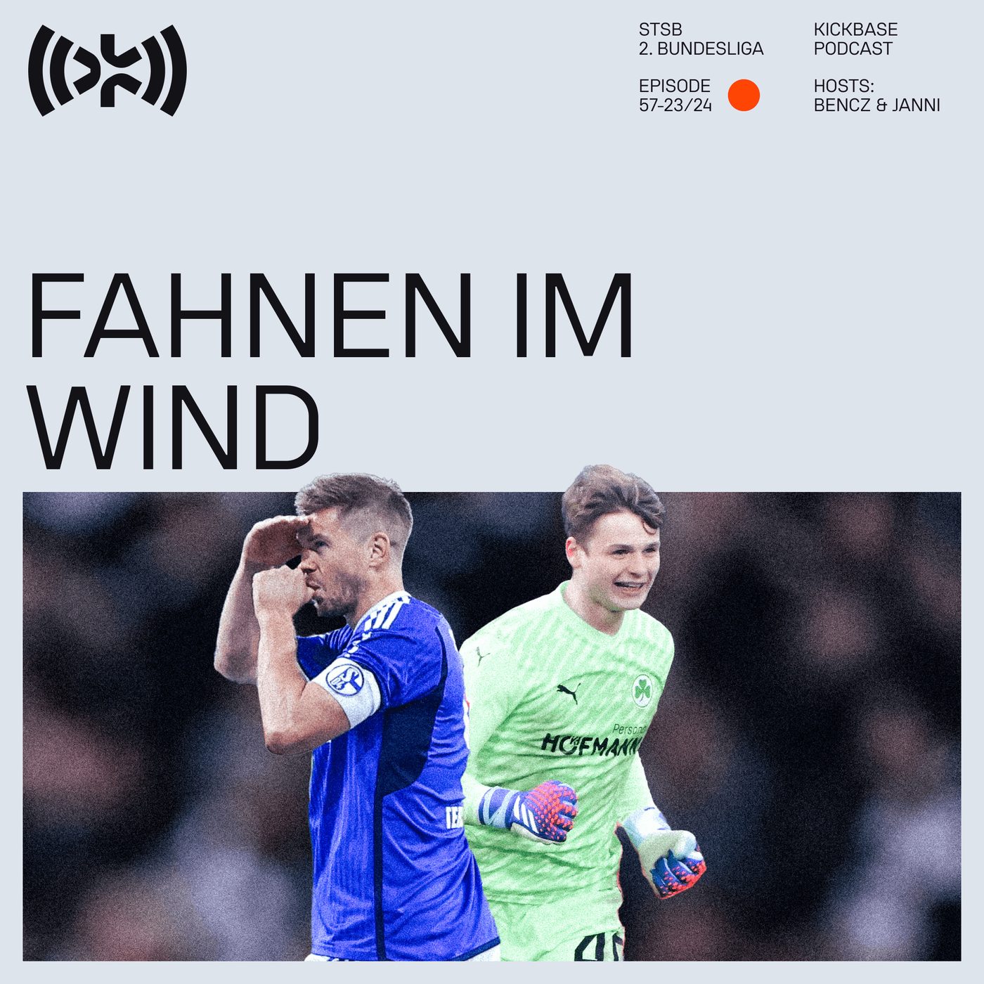 Fahnen im Wind