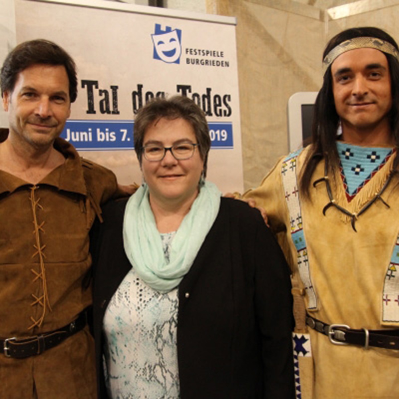 Claudia Huitz, Gründerin der Festspiele Burgrieden