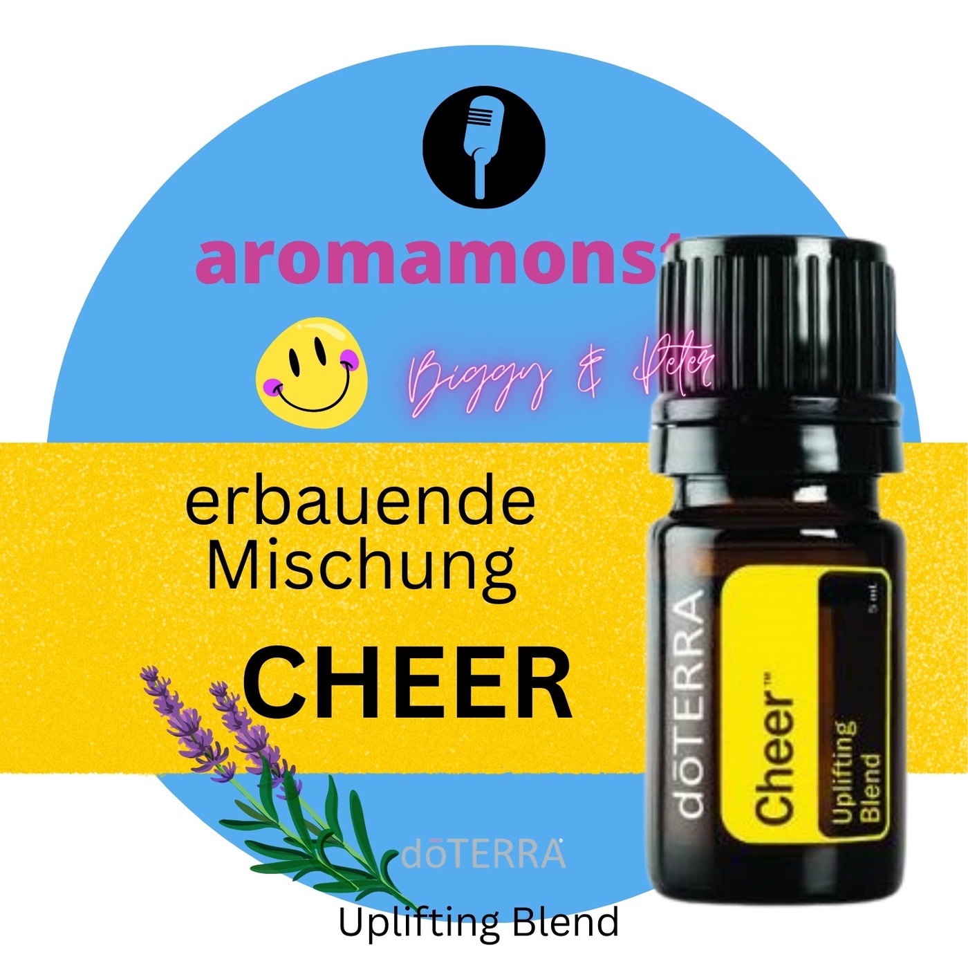 CHEER - Ölemischung aus doTERRAs genialem Emotionsset