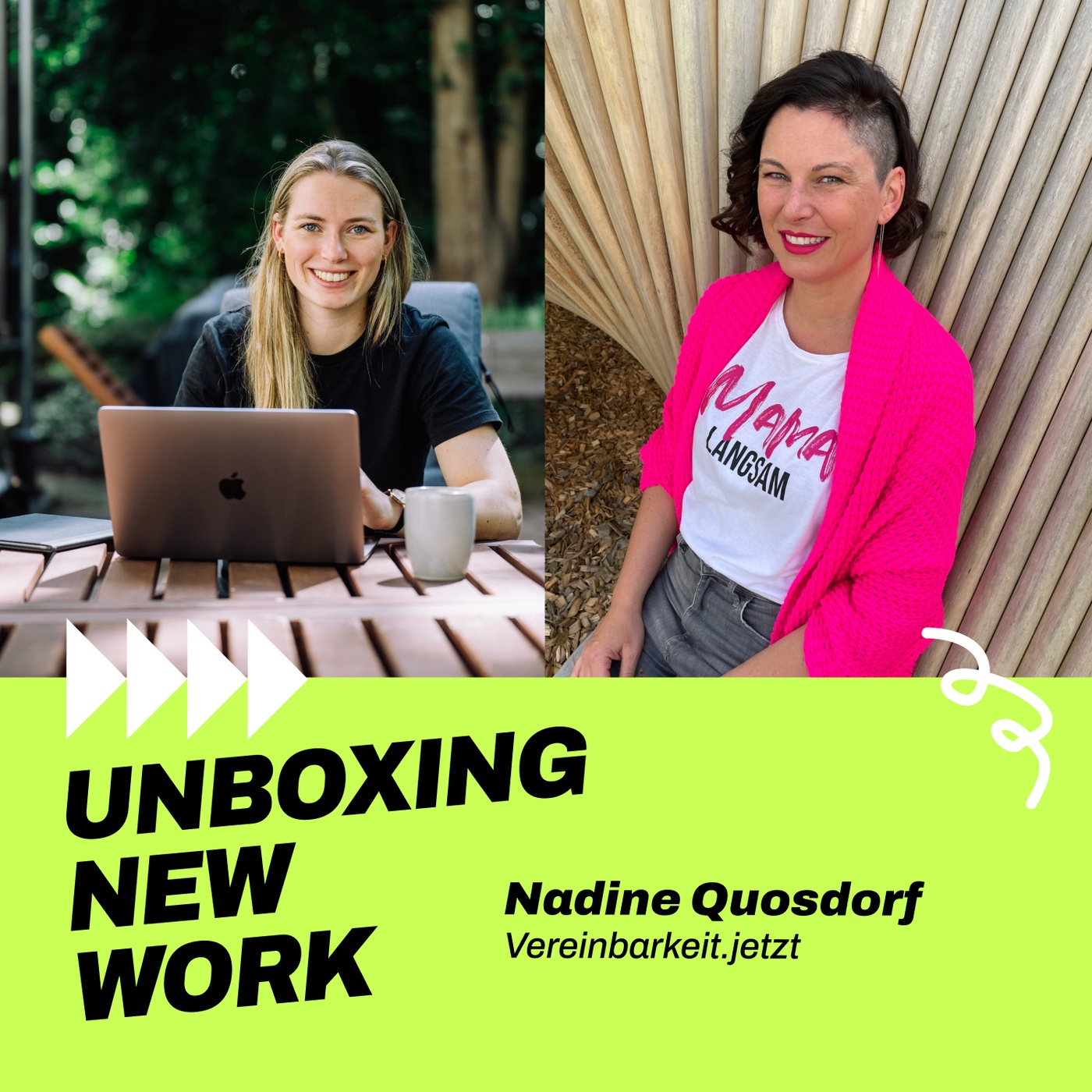 #155 Vereinbarkeit jetzt! – Wie Nadine Quosdorf Elternschaft und Karriere neu denkt