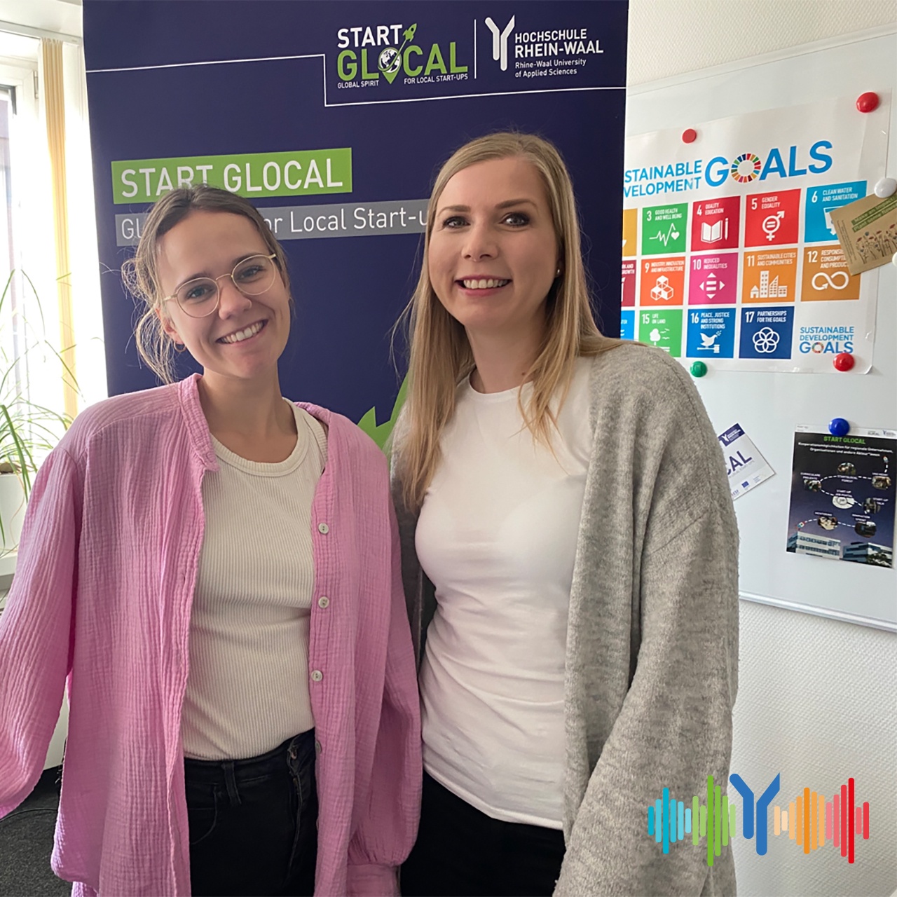 How to Hochschule VOICES - Adriana Boldisova & Anna Lea Wolf of StartGlocal