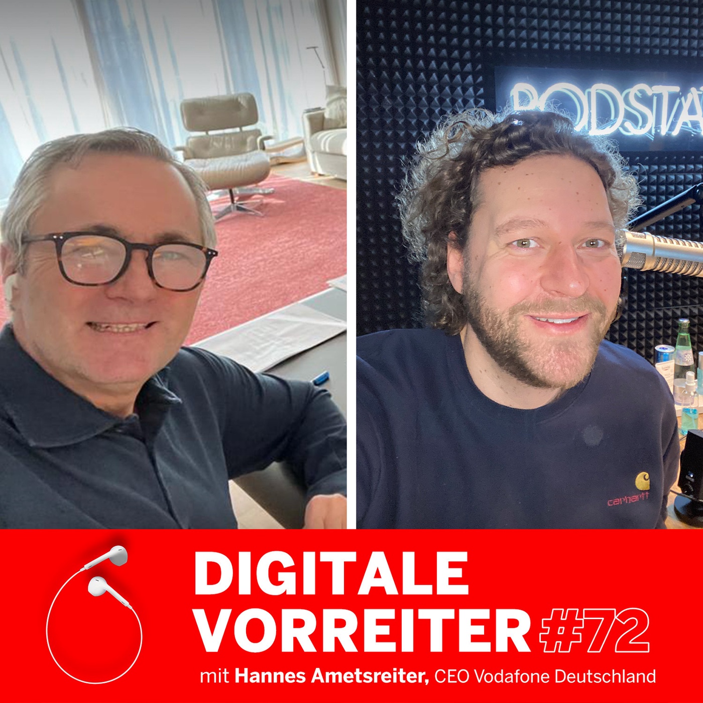 Die Pandemie als Digitalisierungs-Booster – mit Hannes Ametsreiter, CEO Vodafone Deutschland