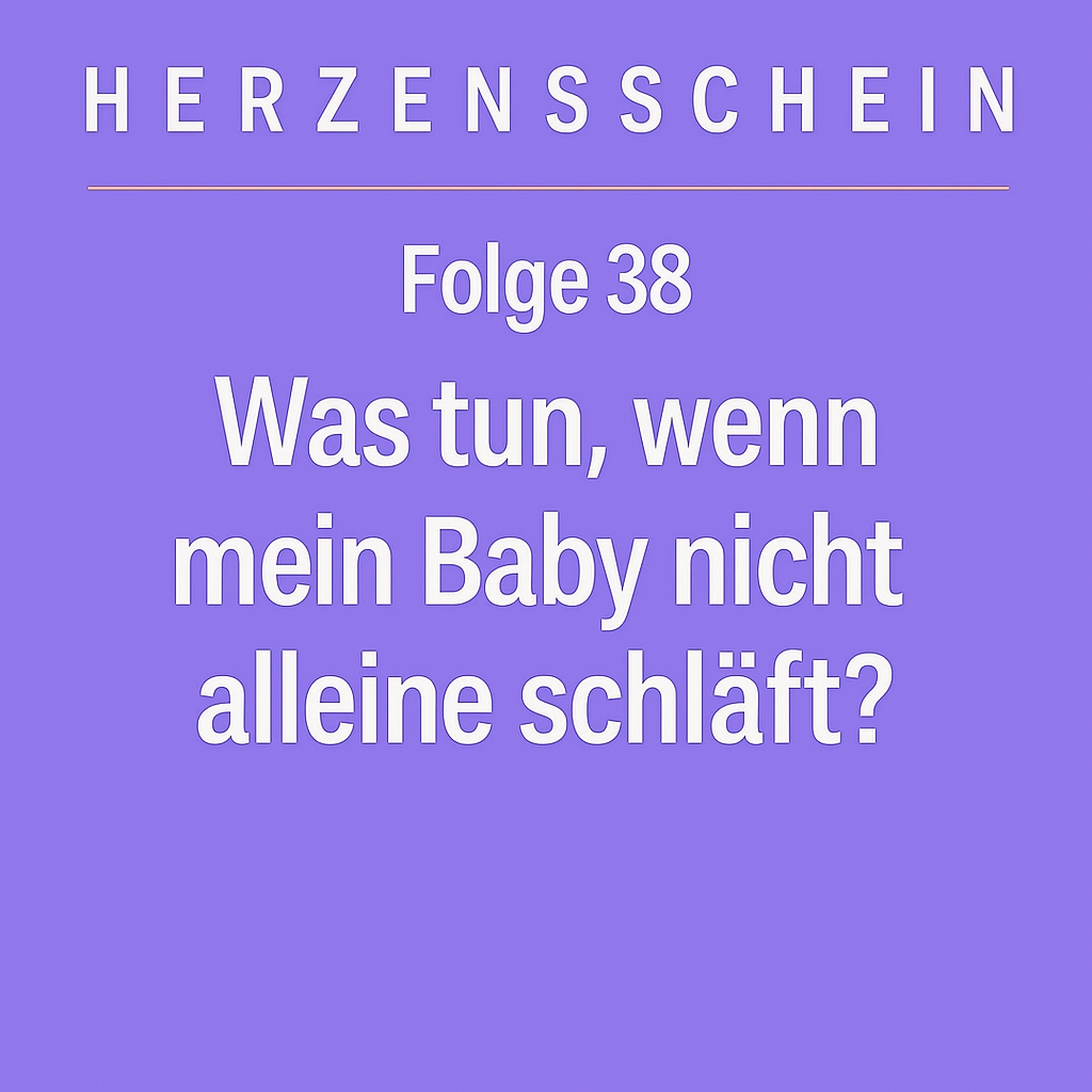 Was tun, wenn mein Baby nicht alleine schläft?