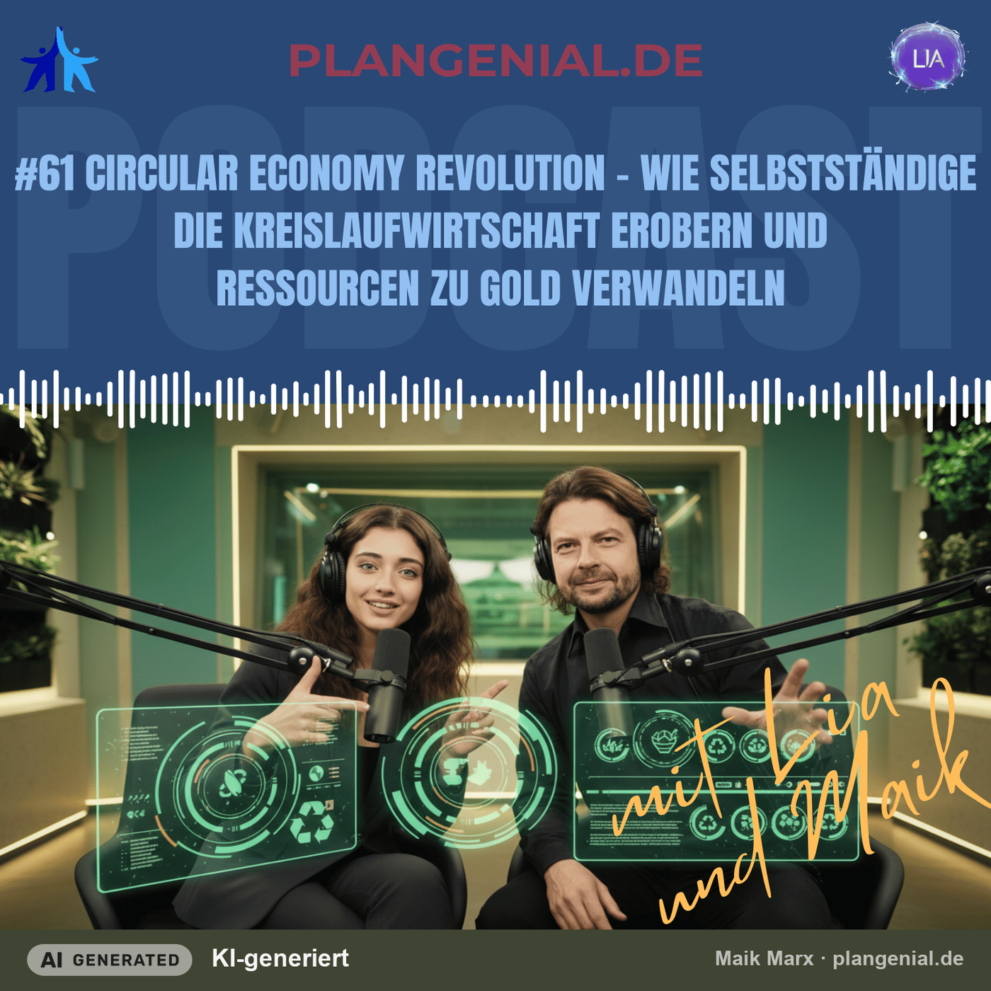 #61 Circular Economy Revolution – Wie Selbstständige die Kreislaufwirtschaft erobern und Ressourcen zu Gold verwandeln