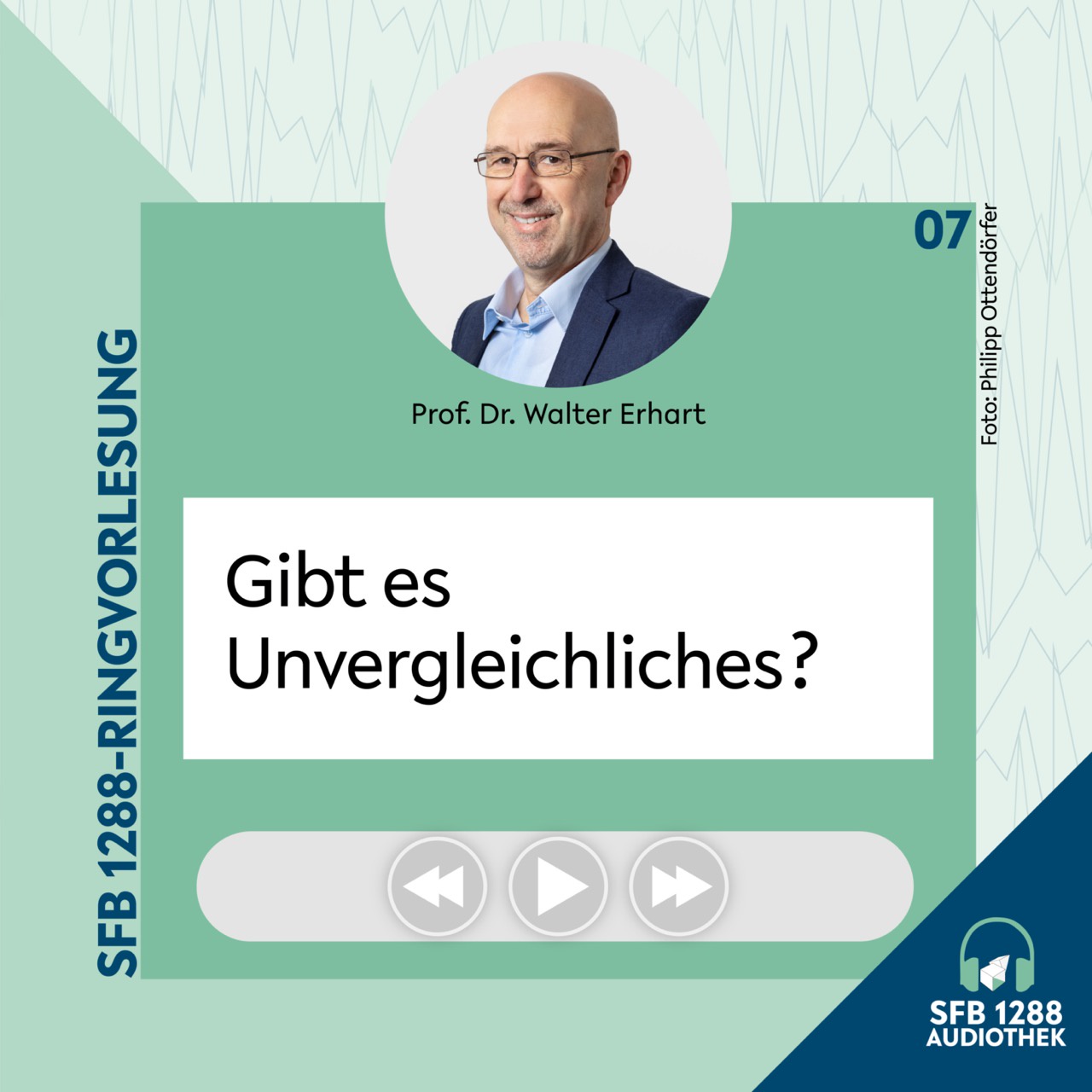 Folge 7: Walter Erhart | Gibt es Unvergleichliches?