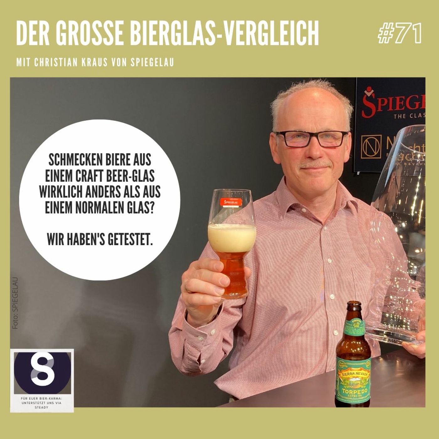 Christian, was haben Eure Craft Beer-Gläser wirklich drauf?