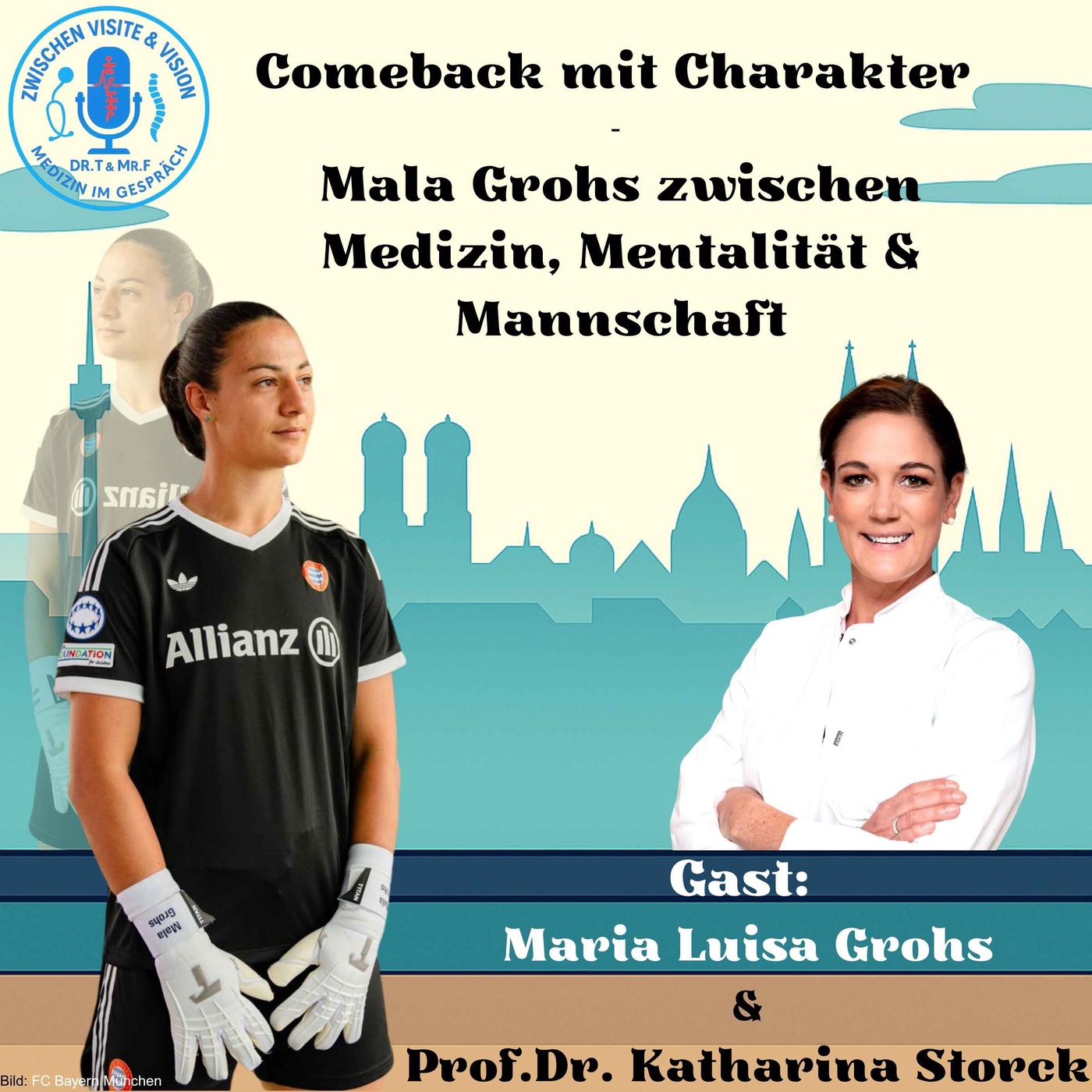 Comeback mit Charakter  -  Mala Grohs zwischen  Medizin, Mentalität & Mannschaft mit Mala Grohs & Prof.Katharina Storck 