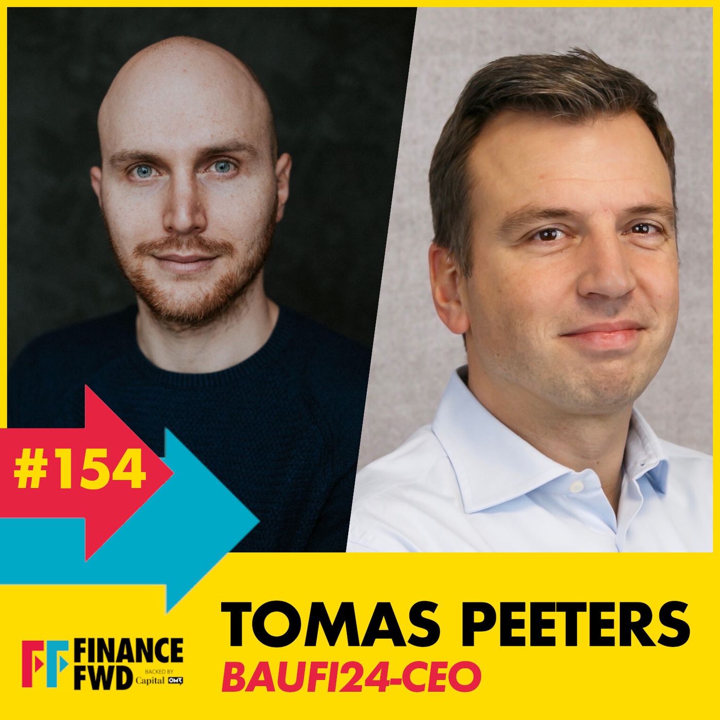 FinanceFWD #154 mit Baufi24-CEO Tomas Peeters