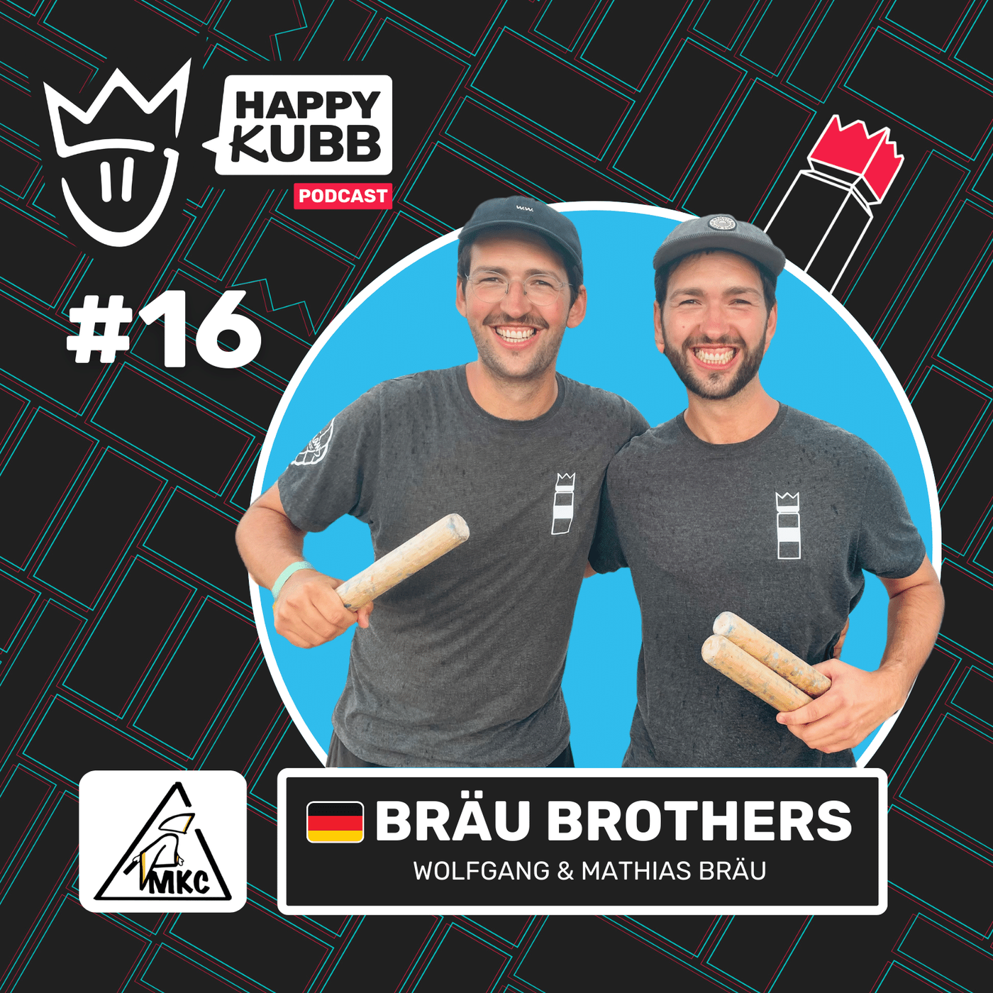 Bräu Brothers: Wolfgang & Mathias | Münchner Kubb Club + DKubbB Tournament Portal