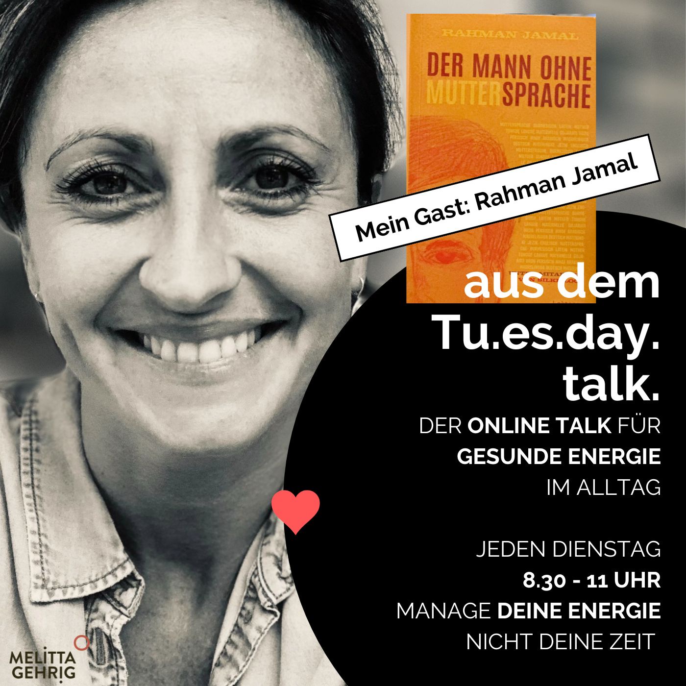 Tu.es.day.talk mit Rahman Jamal  - Ein kosmopolitischer Eintopf.