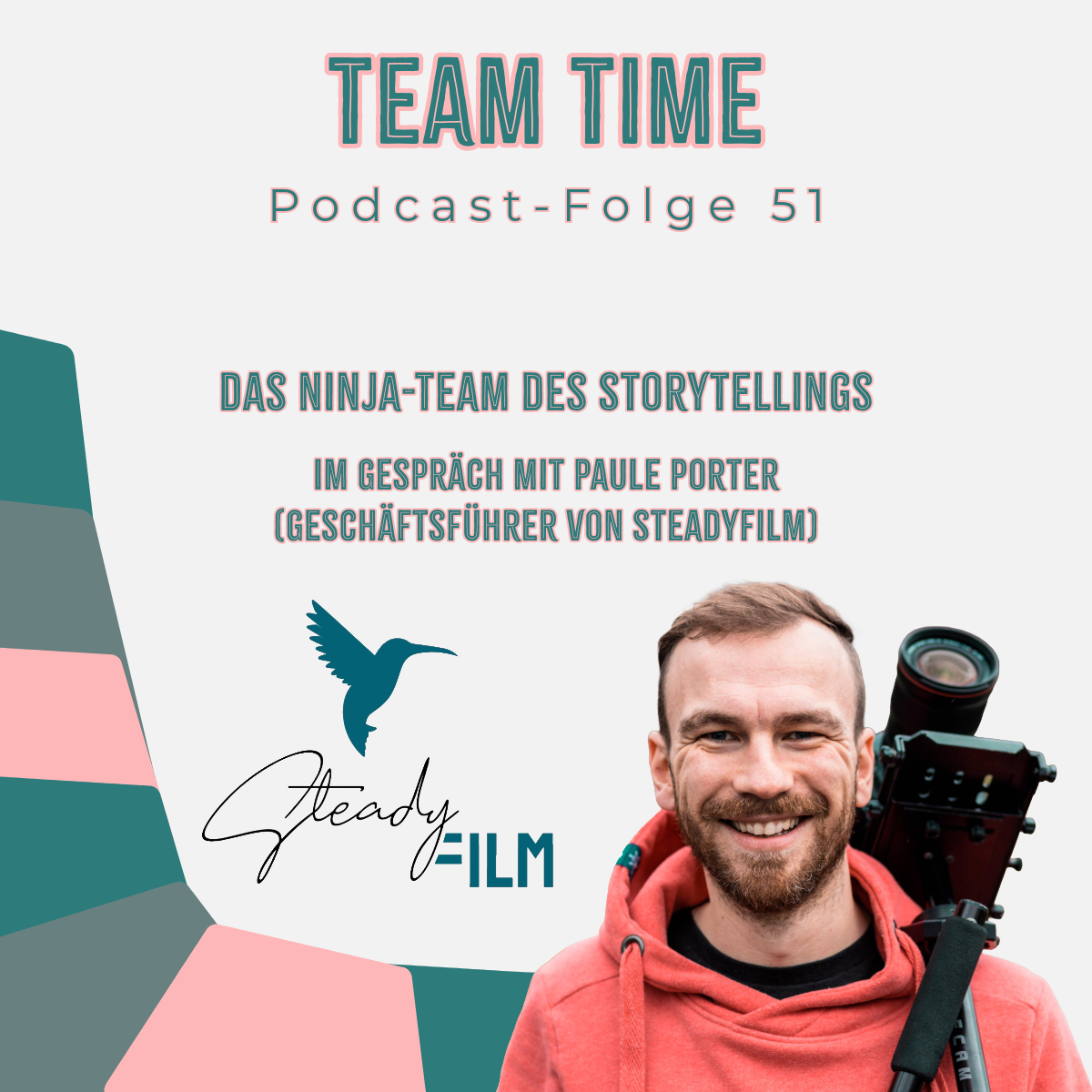 051 🎥 Das Ninja-Team des Storytellings - im Gespräch mit Paule Porter (Geschäftsführer von SteadyFilm)