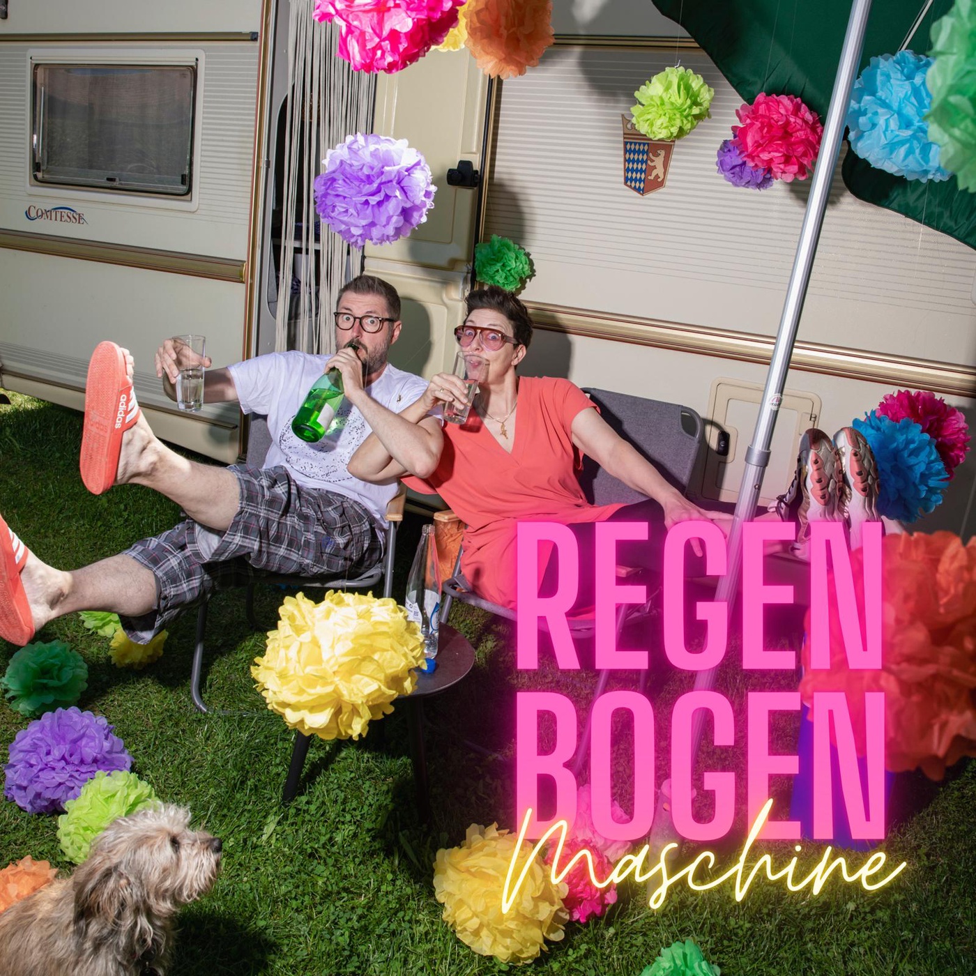 Weihe Frohnachten wünscht die Regenbogenmaschine