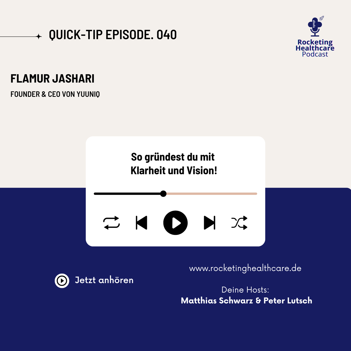 QuickTips #40: Mit Flamur Jashari, Founder & CEO von YUUNIQ