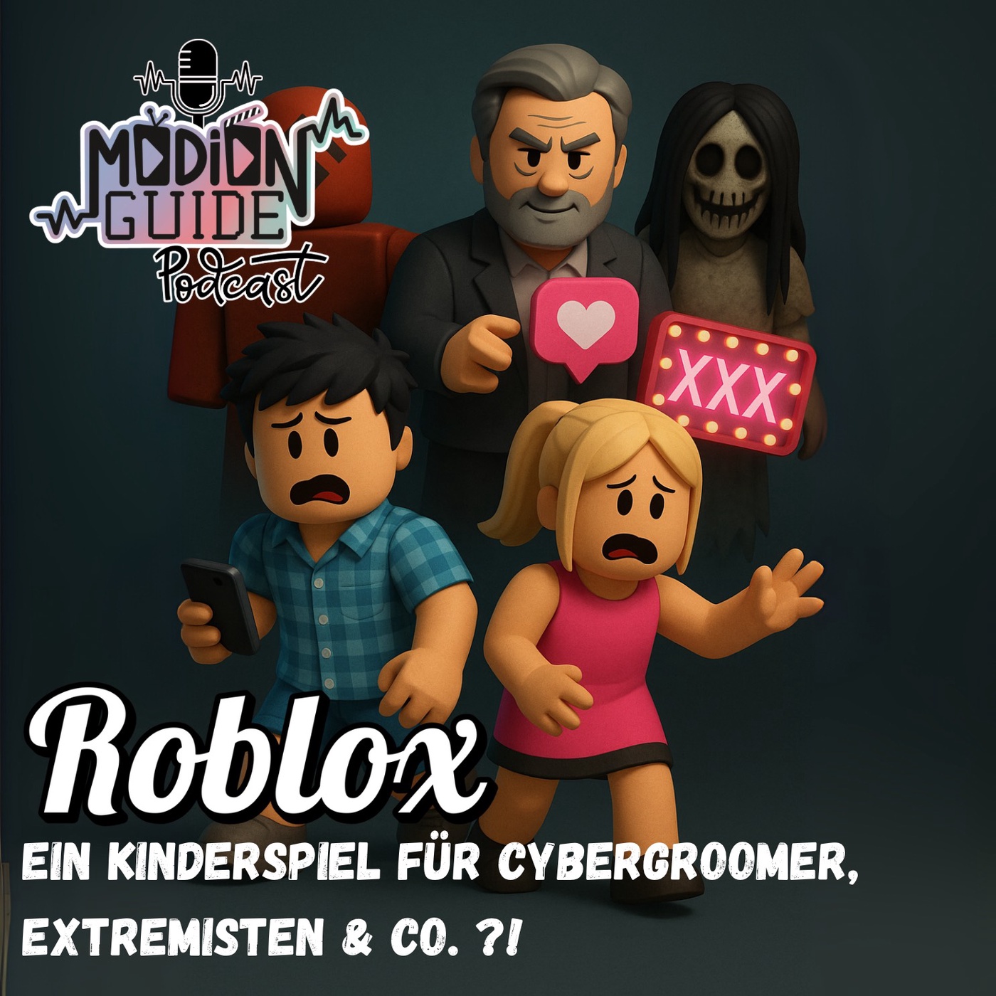 Roblox – ein Kinderspiel für Cybergroomer, Extremisten & Co. ?! | Medienguide Podcast