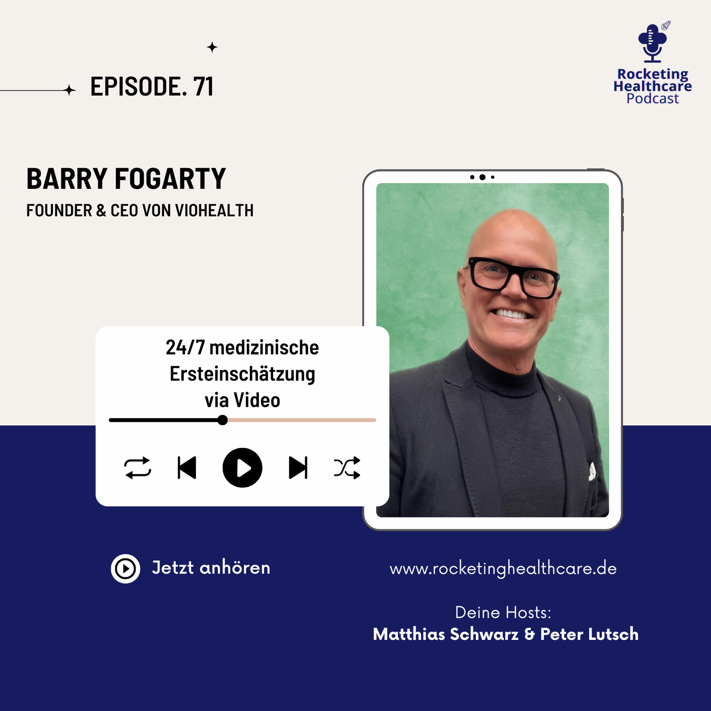 RHC 071: 24/7 medizinische Ersteinschätzung per Video