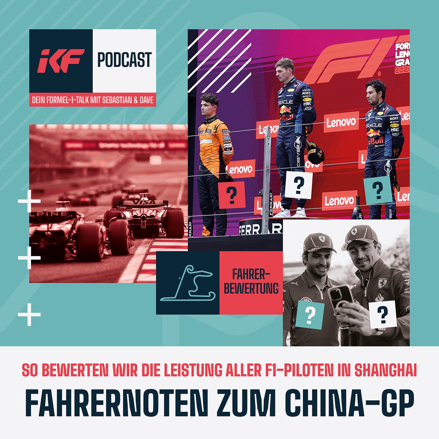 China: Unsere Fahrernoten