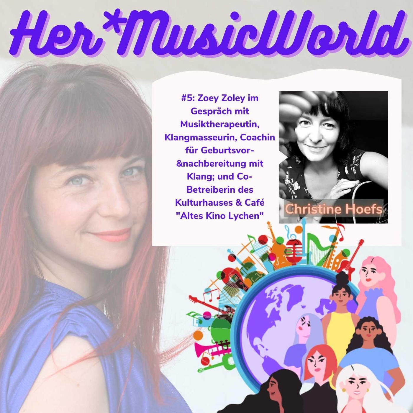 #5 HerMusicWorld Podcast mit Gästin Tine Hoefs