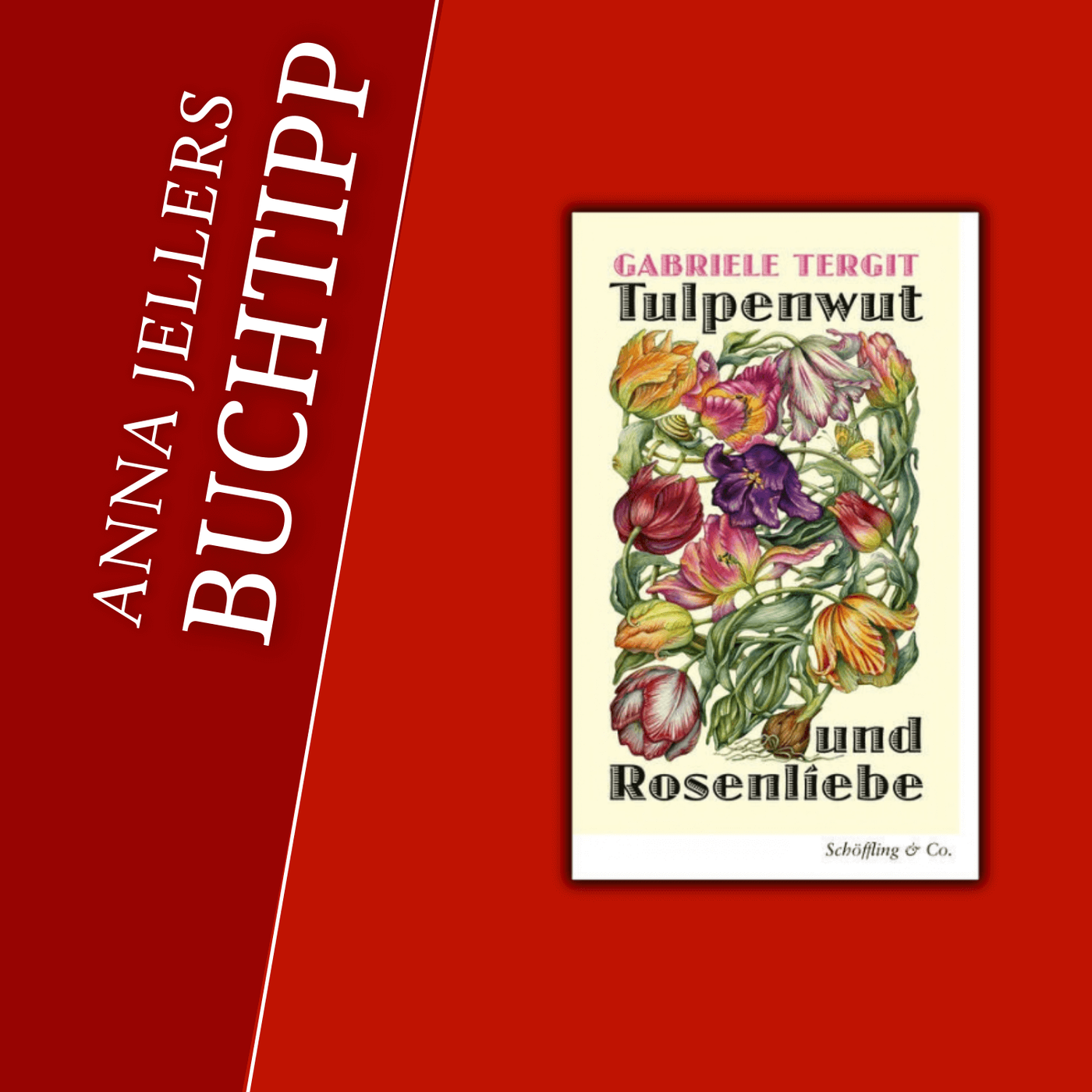 Anna Jellers Buchtipp | Gabriele Tergit: Tulpenwut und Rosenliebe