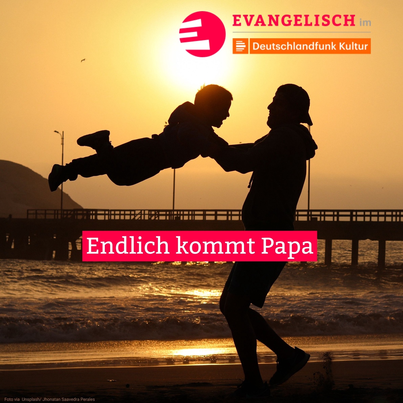 Endlich kommt Papa