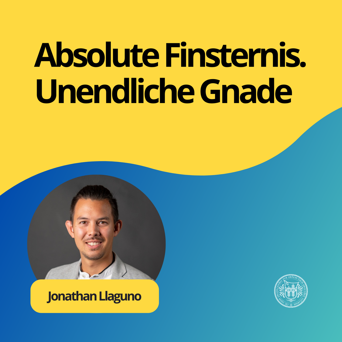 Jonathan Llaguno: Absolute Finsternis. Unendliche Gnade