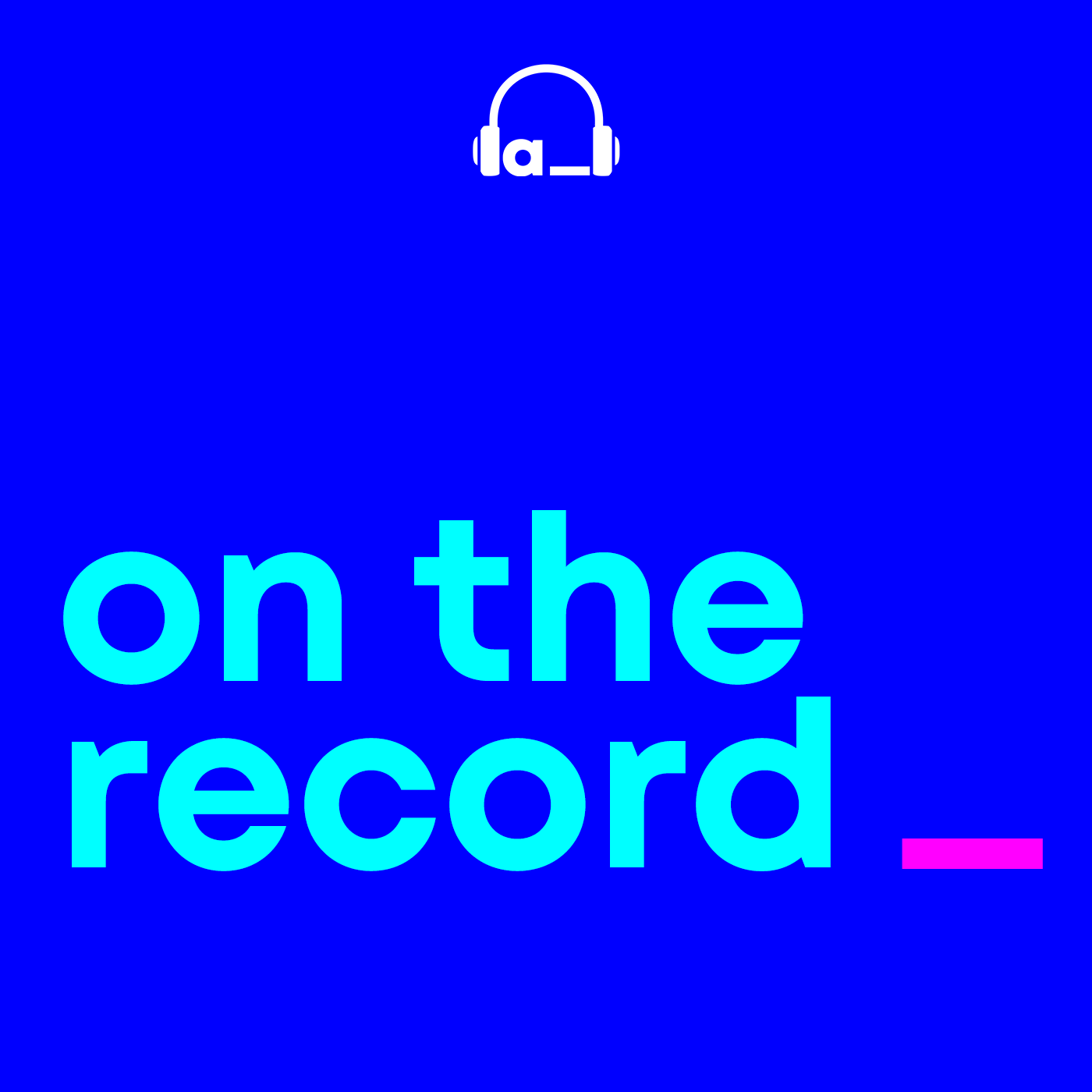 on the record