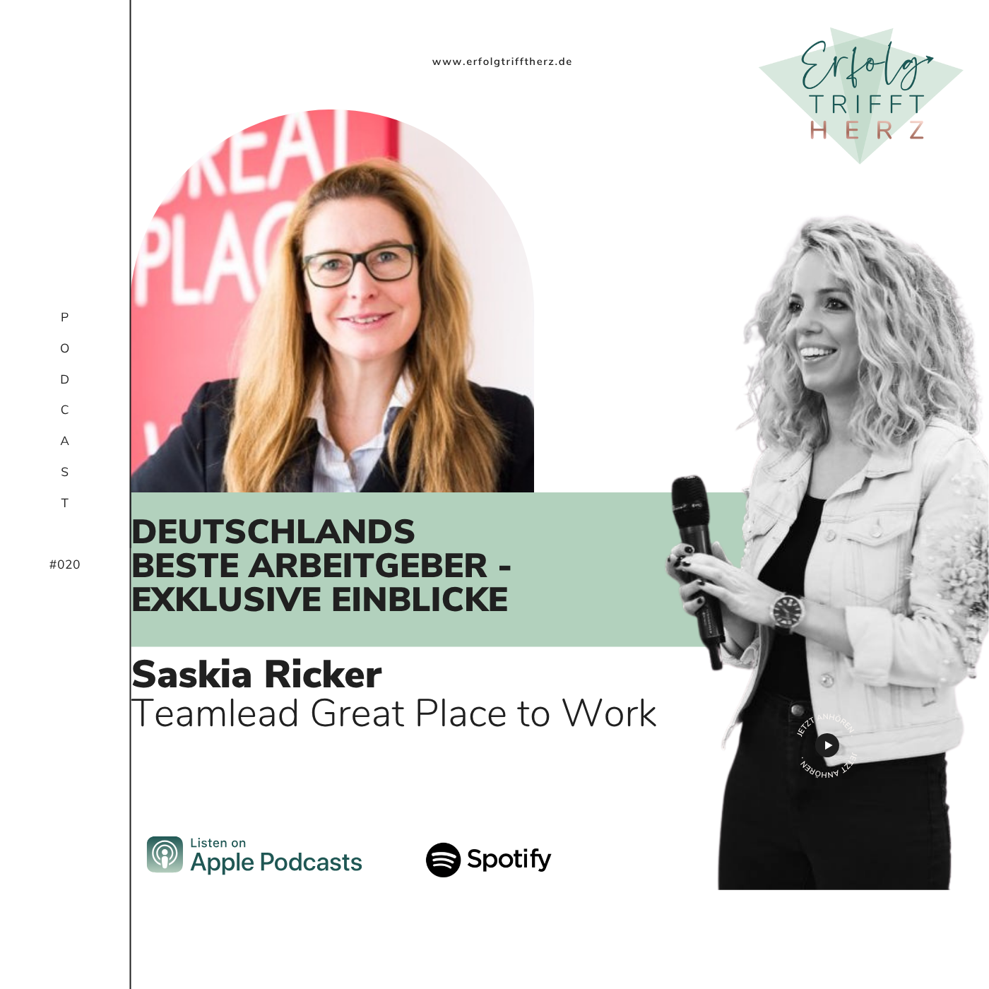 #020 - Deutschlands Beste Arbeitgeber - Exklusive Einblicke - Im Gespräch mit Saskia Ricker