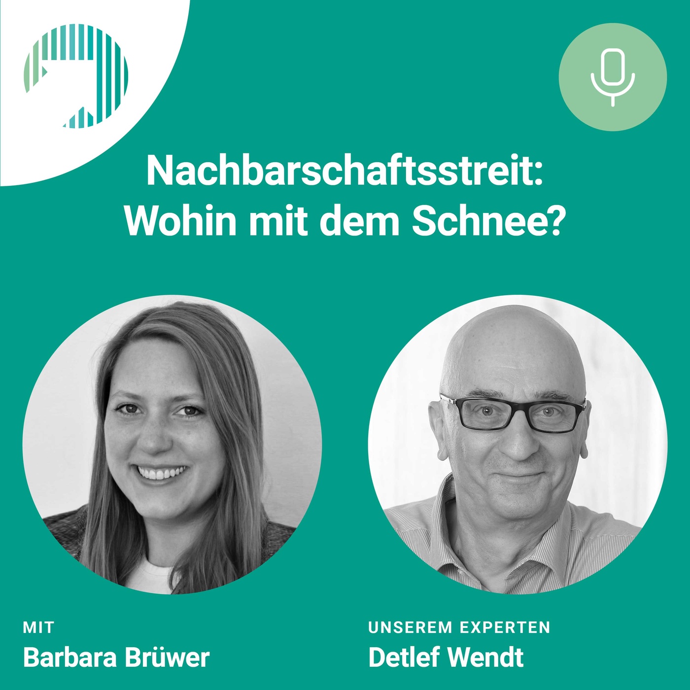 Nachbarschaftsstreit: Wohin mit dem Schnee?